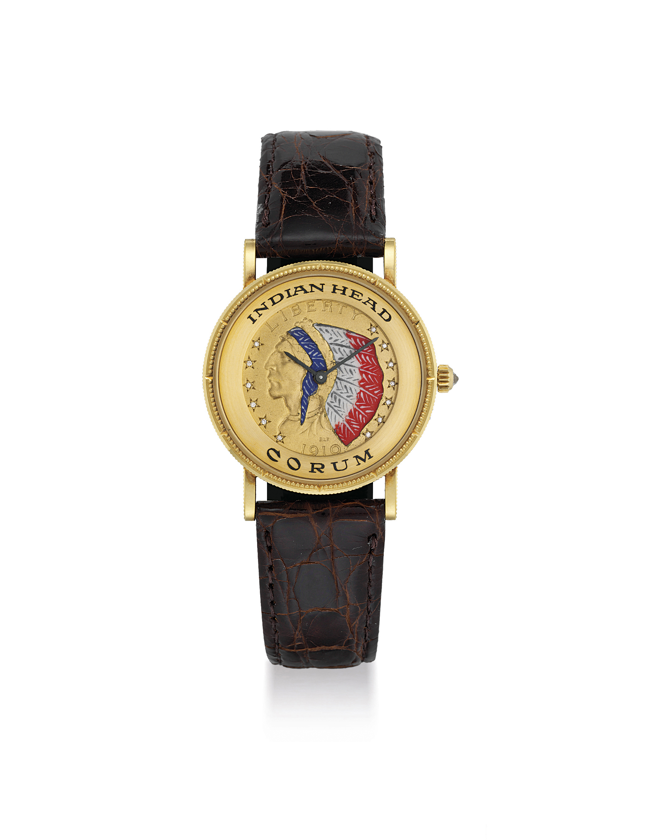 Corum indian outlet head watch