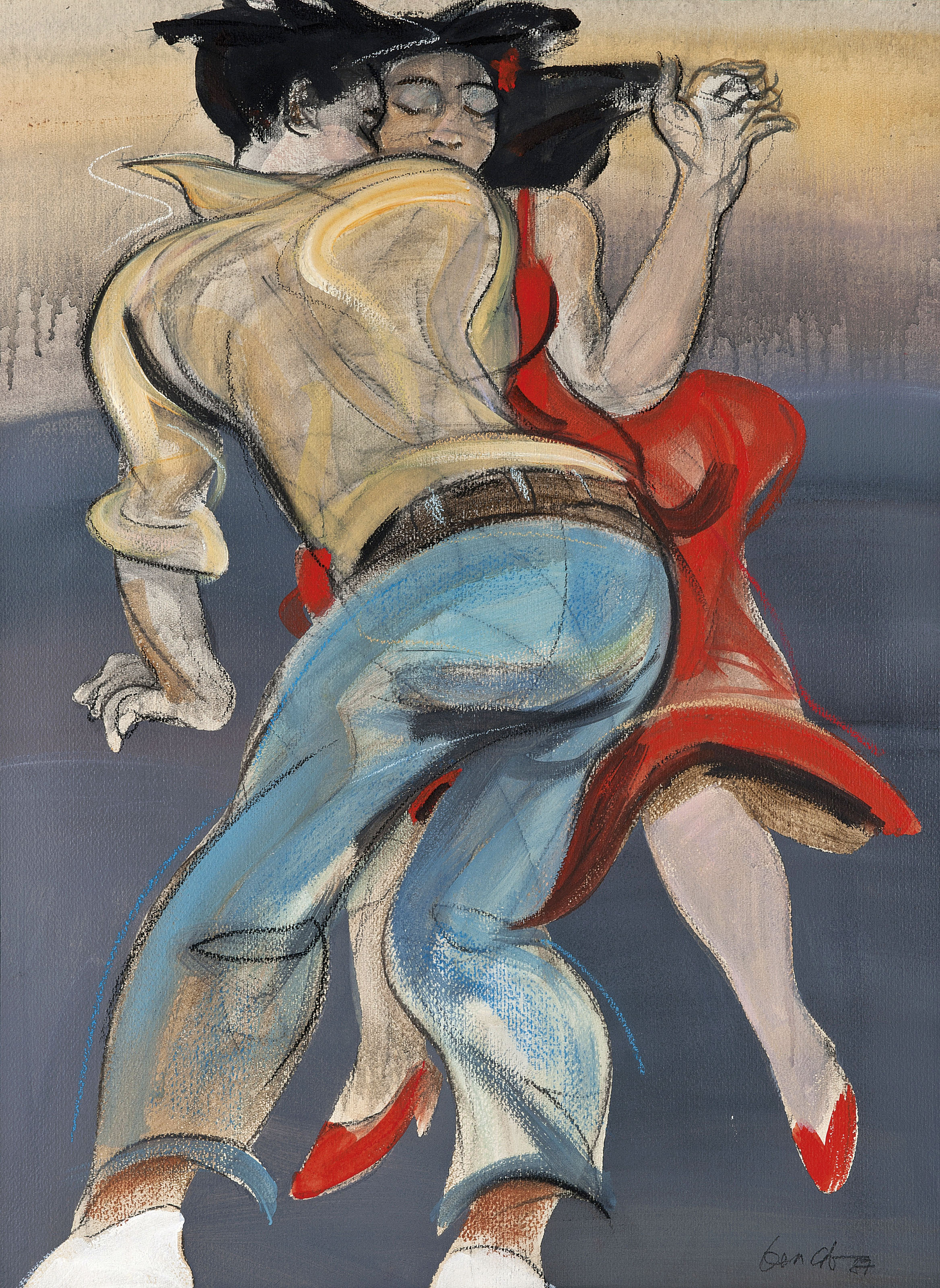 Benedicto Reyes Cabrera Dancing At Rock Session 1987 : r/museum