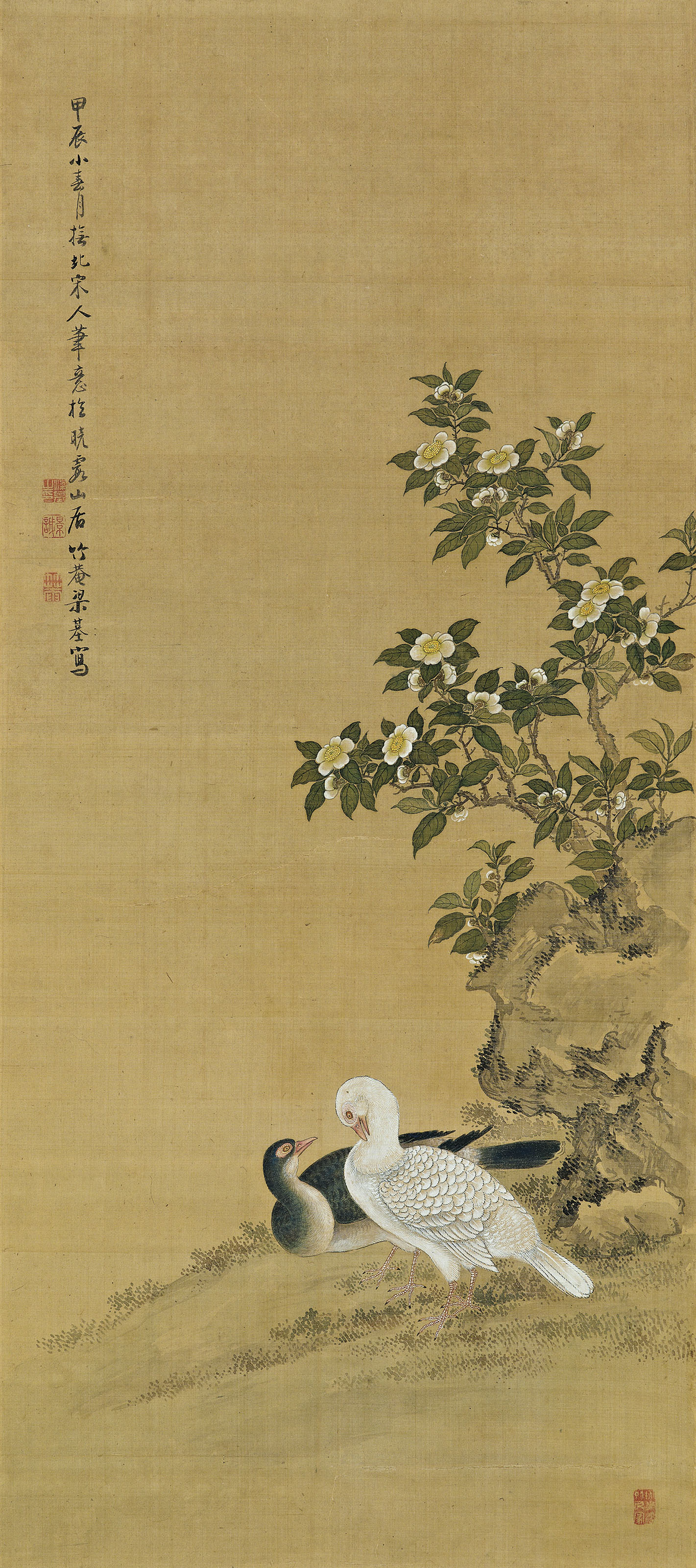 SHEN ZHUO (19TH CENTURY) , 清沈焯花鳥冊設色絹本冊頁十二開| Christie's