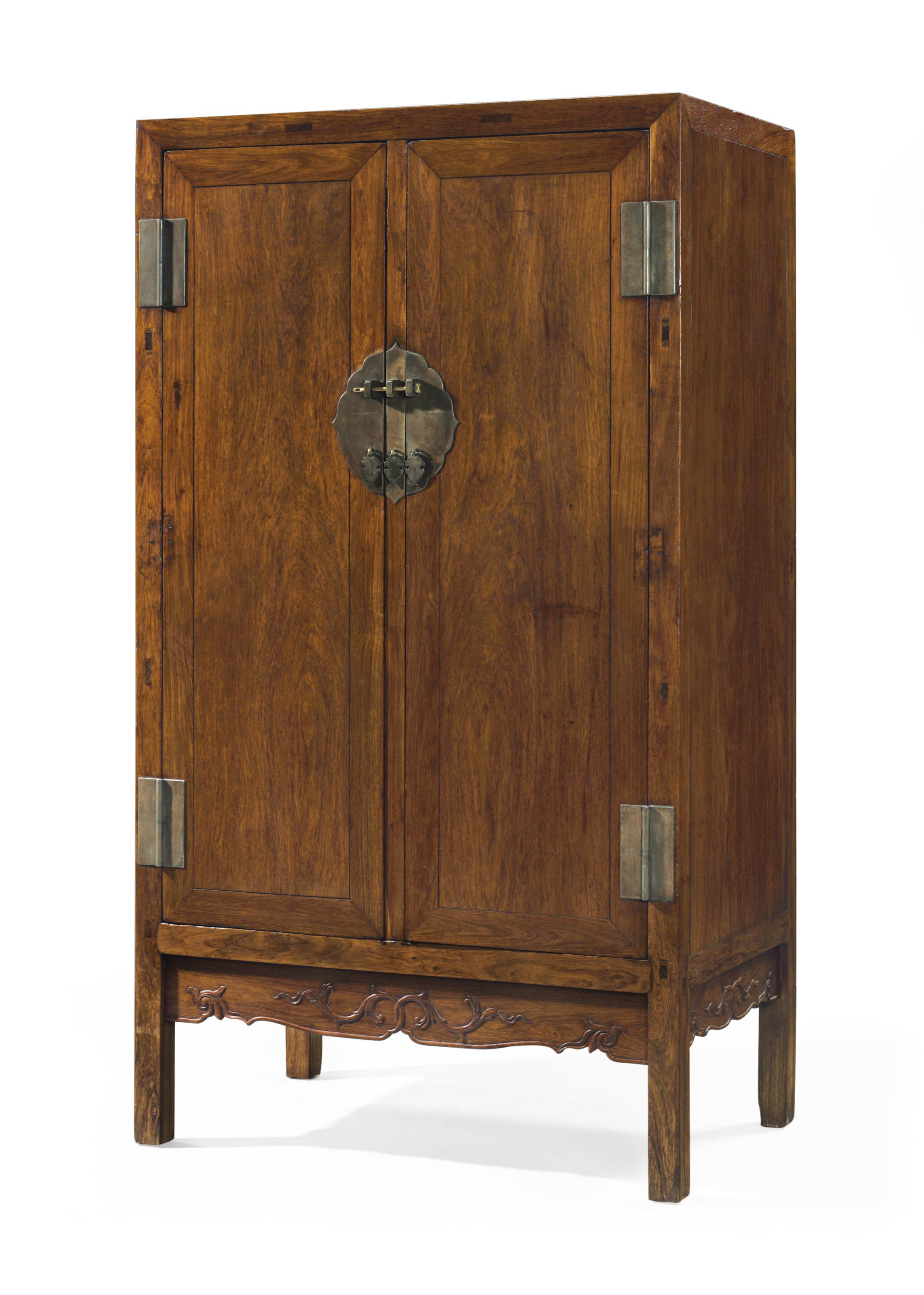 A Large Huanghuali Square Corner Cabinet Fangjiaogui 17th 18th Century 17th Century All Other Categories Of Objects Christie S