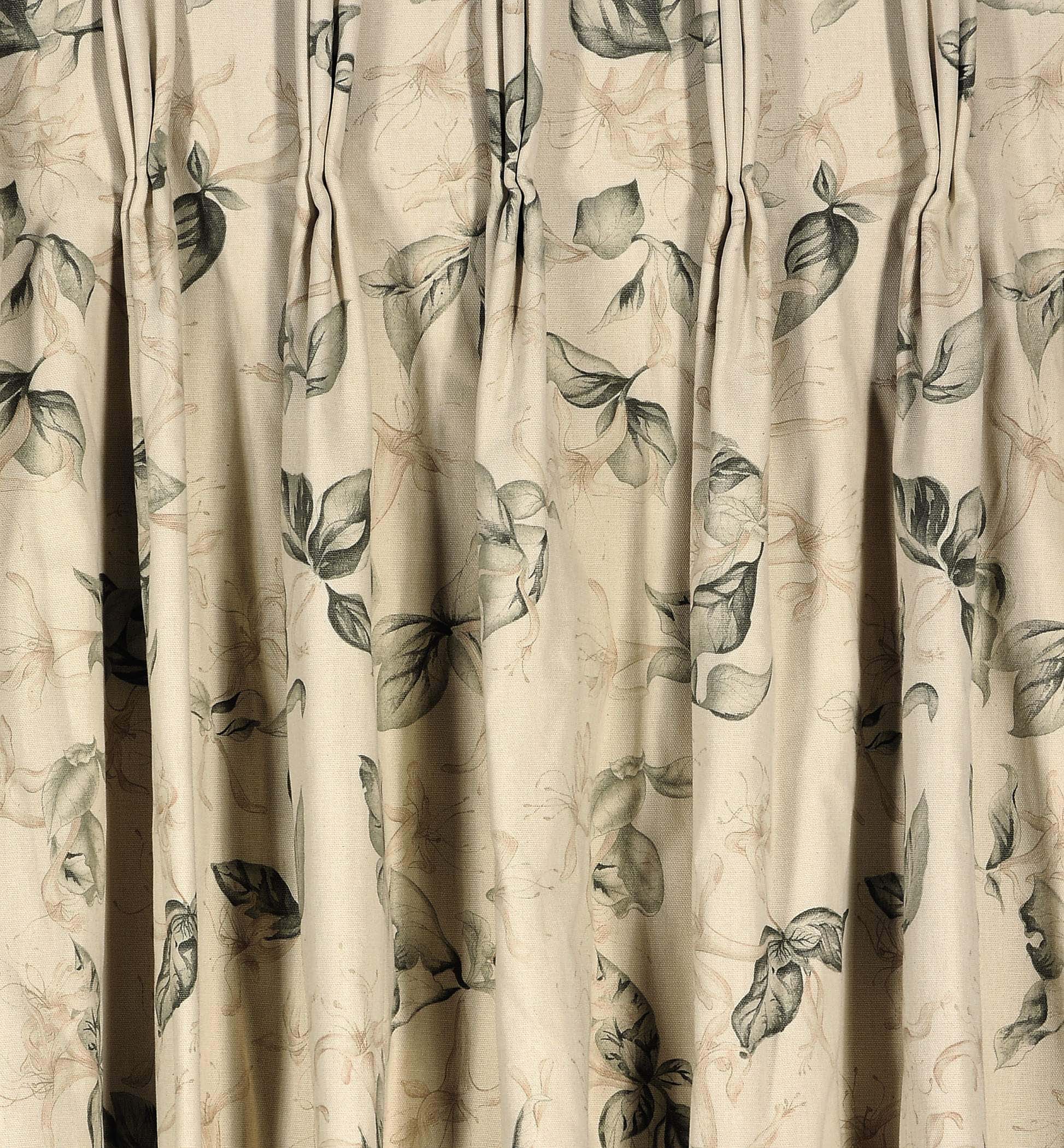 Two Pairs Of Cream Ground Floral Cotton Curtain Panels Late 20th Century Curtains Textiles Costume Christie S