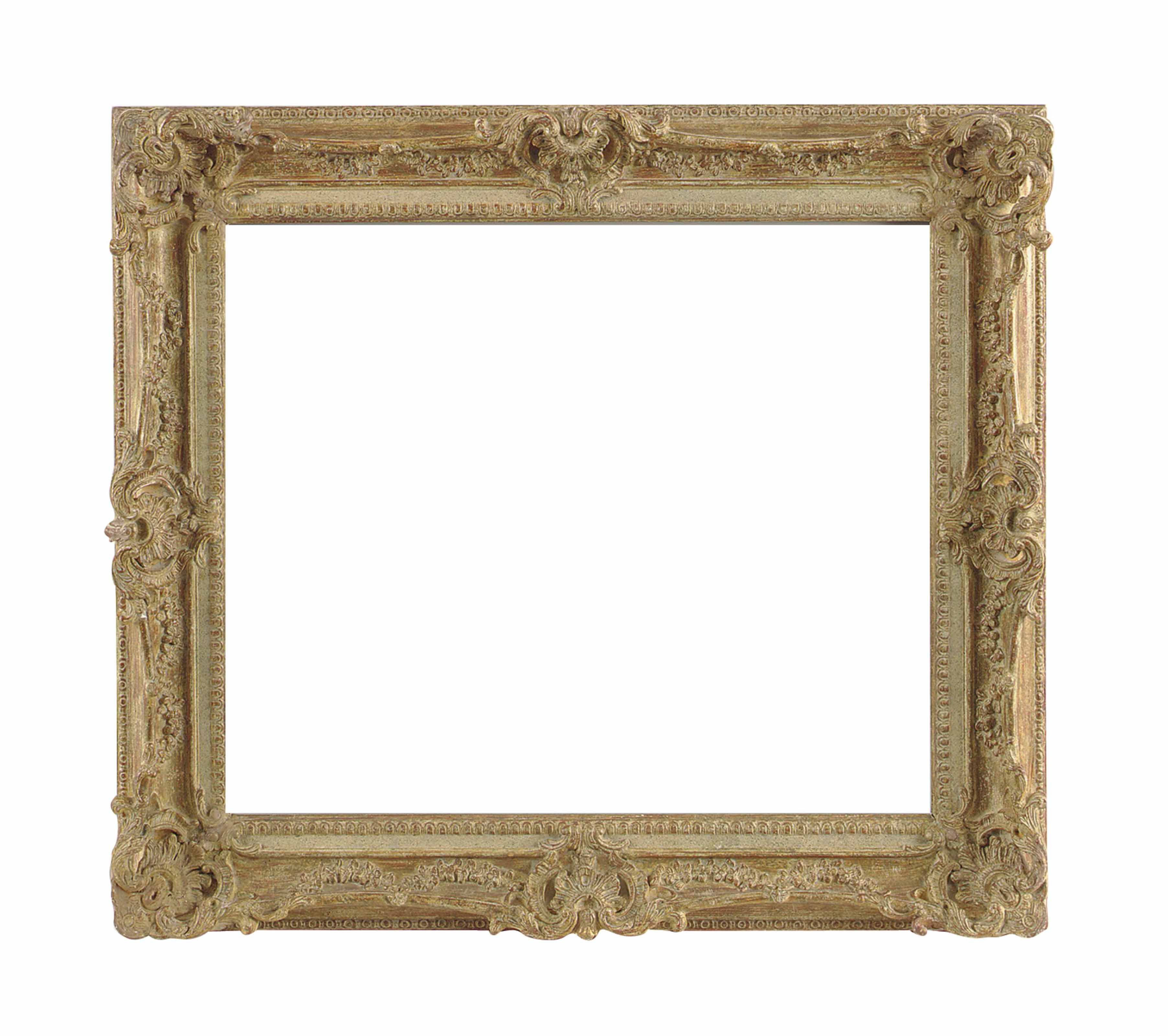 A CARVED GILTWOOD PICTURE FRAME, , 20TH CENTURY Christie's