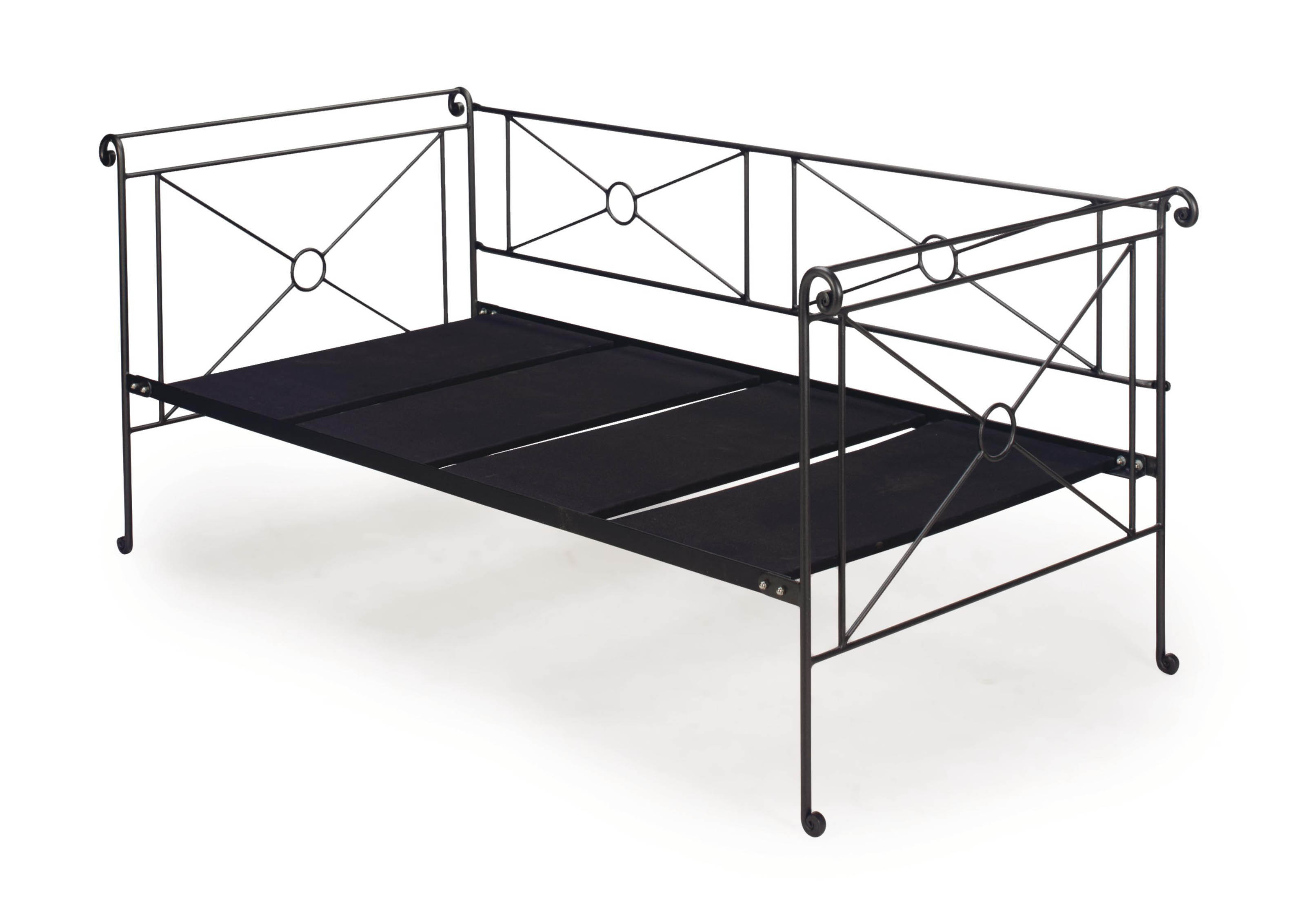 A CONTEMPORARY WROUGHTIRON DAYBED, , LATE 20TH/21ST CENTURY Christie's