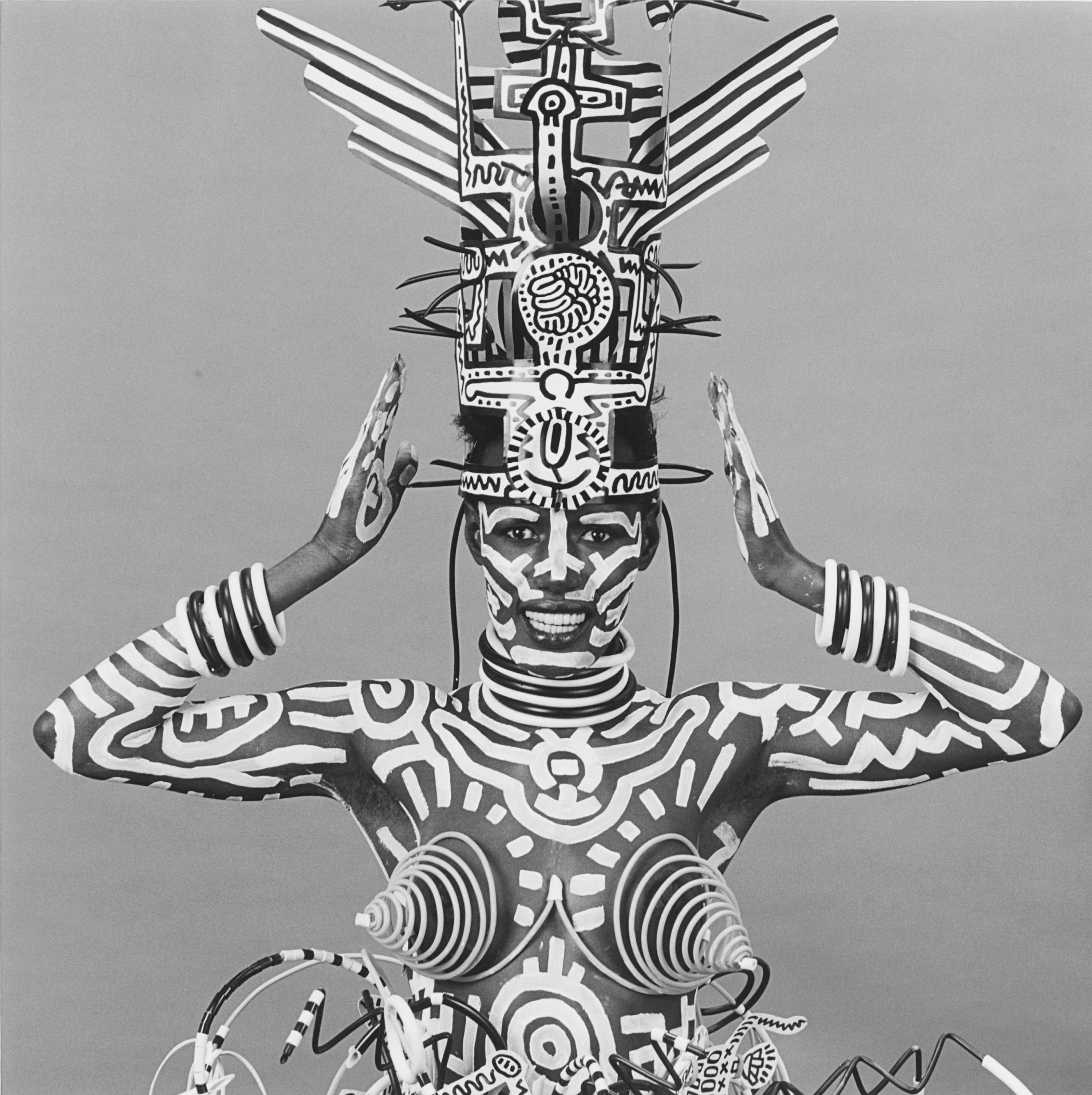 ROBERT MAPPLETHORPE (19461989) , Grace Jones (Painted by