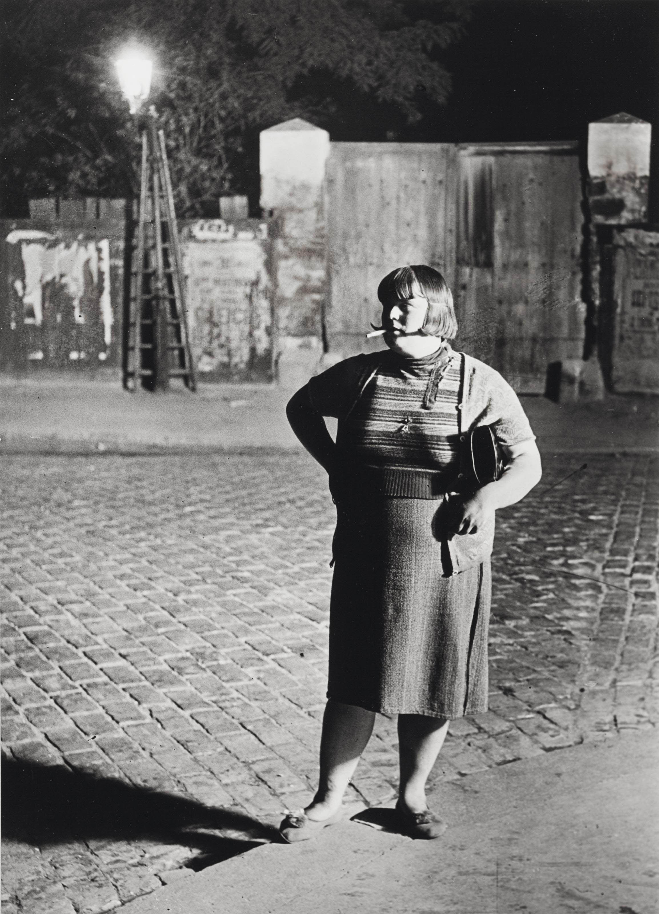 BRASSAÃ  (1899-1984) , Prostitute, near the Place d'Italie, c. 1932
