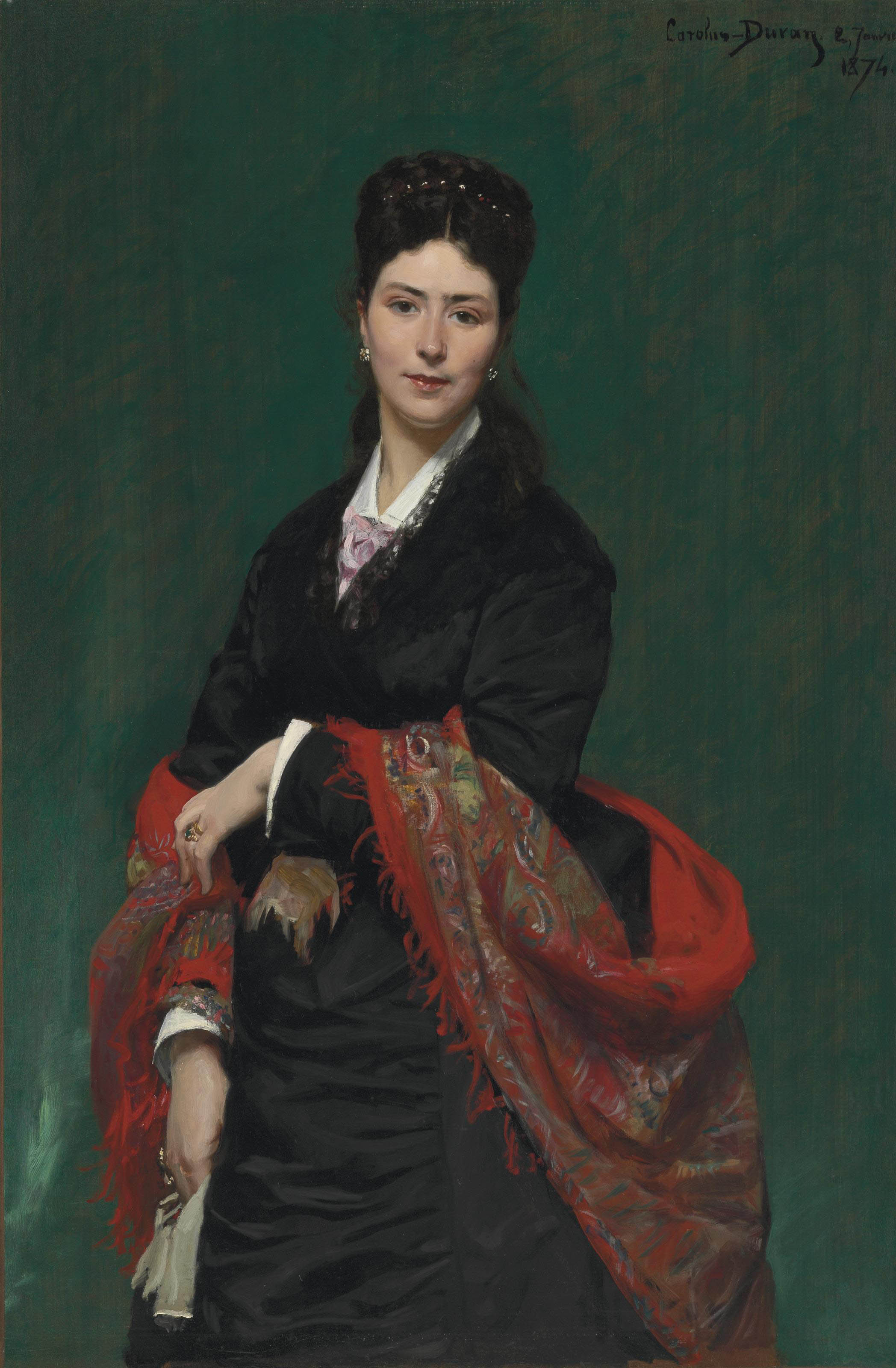 Charles Emile Auguste Carolus Duran French 1838 1917 Portrait