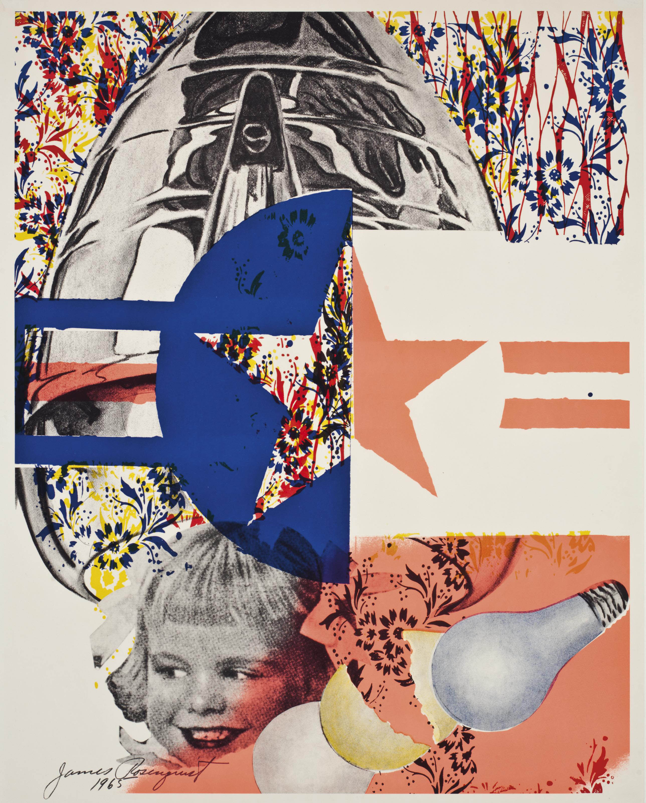 JAMES ROSENQUIST (B. 1933) , F111 (Castelli Gallery Poster) (not in