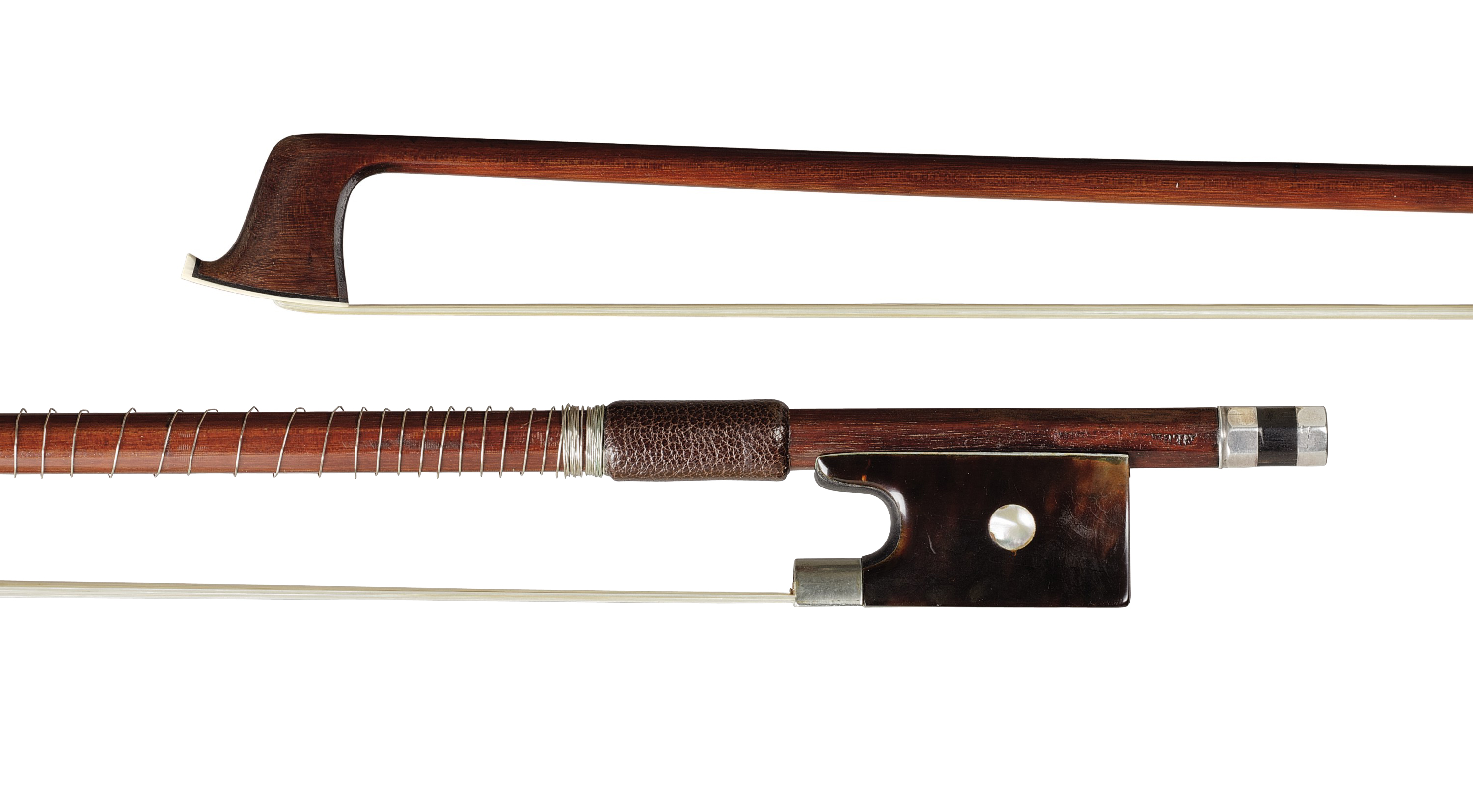 FRANÇOIS XAVIER TOURTE , A GOLD AND TORTOISESHELL MOUNTED VIOLIN