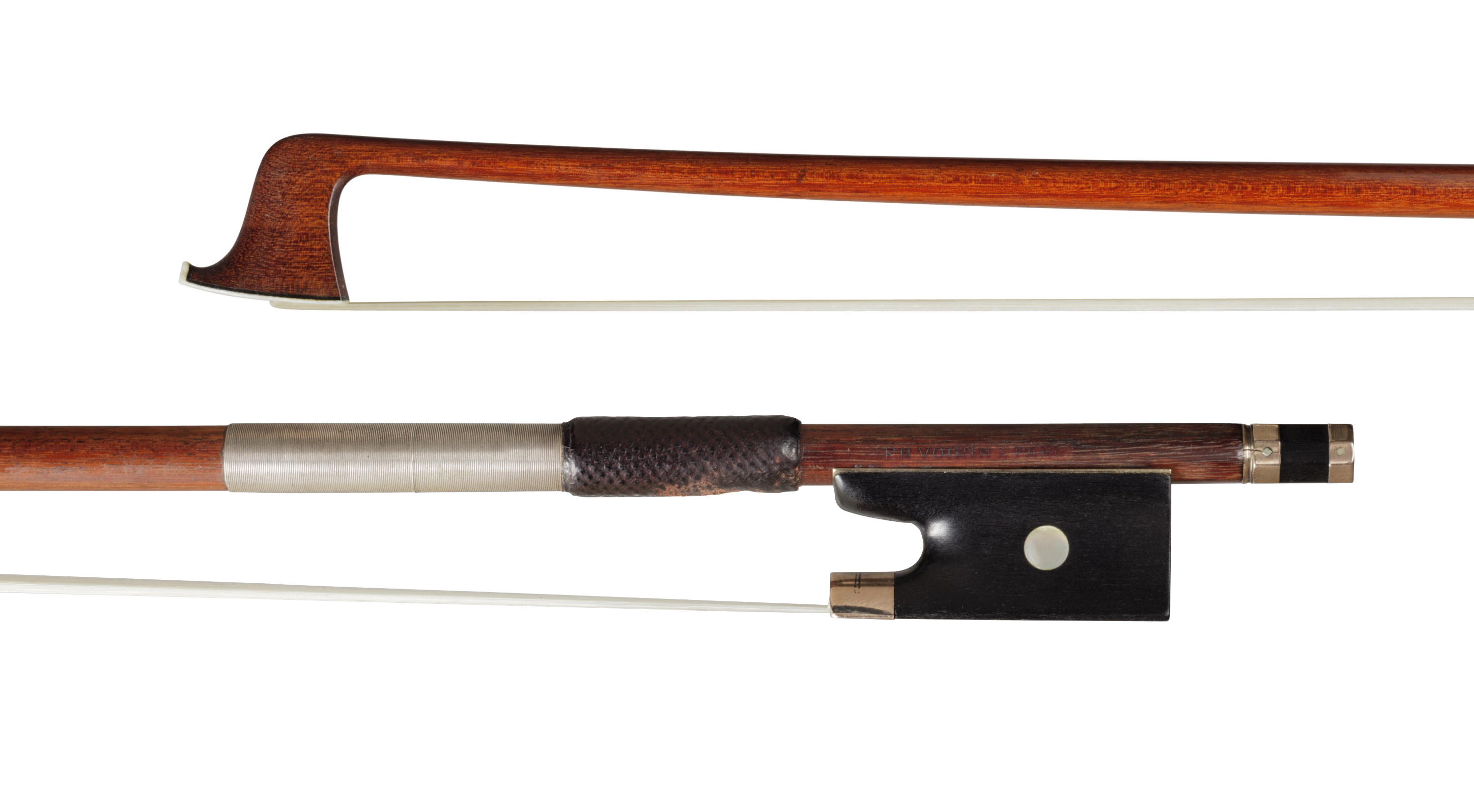 LUDWIG JOACHIM NEUNER , A SILVER AND TORTOISESHELL MOUNTED VIOLIN 