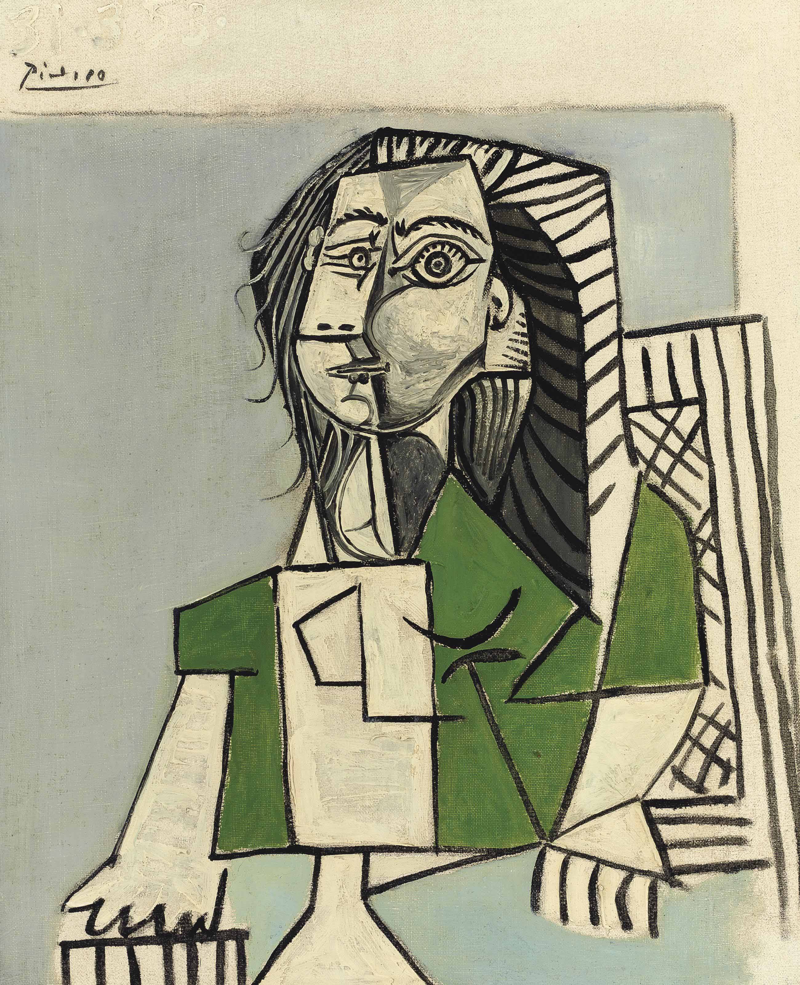 Pablo Picasso (18811973) , Femme assise  Christie's