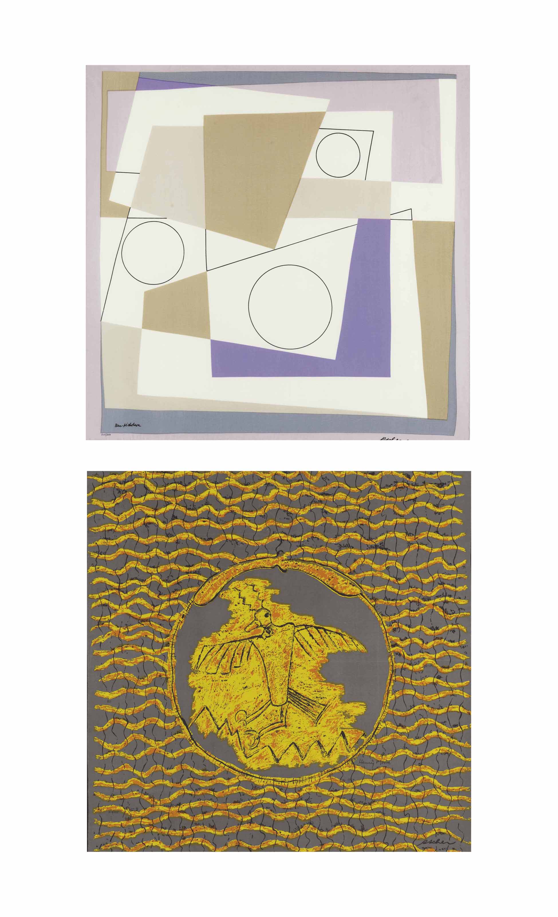 Henry Moore (1898-1986) , Textile Design: Figures and Abstract Motifs |  Christie's