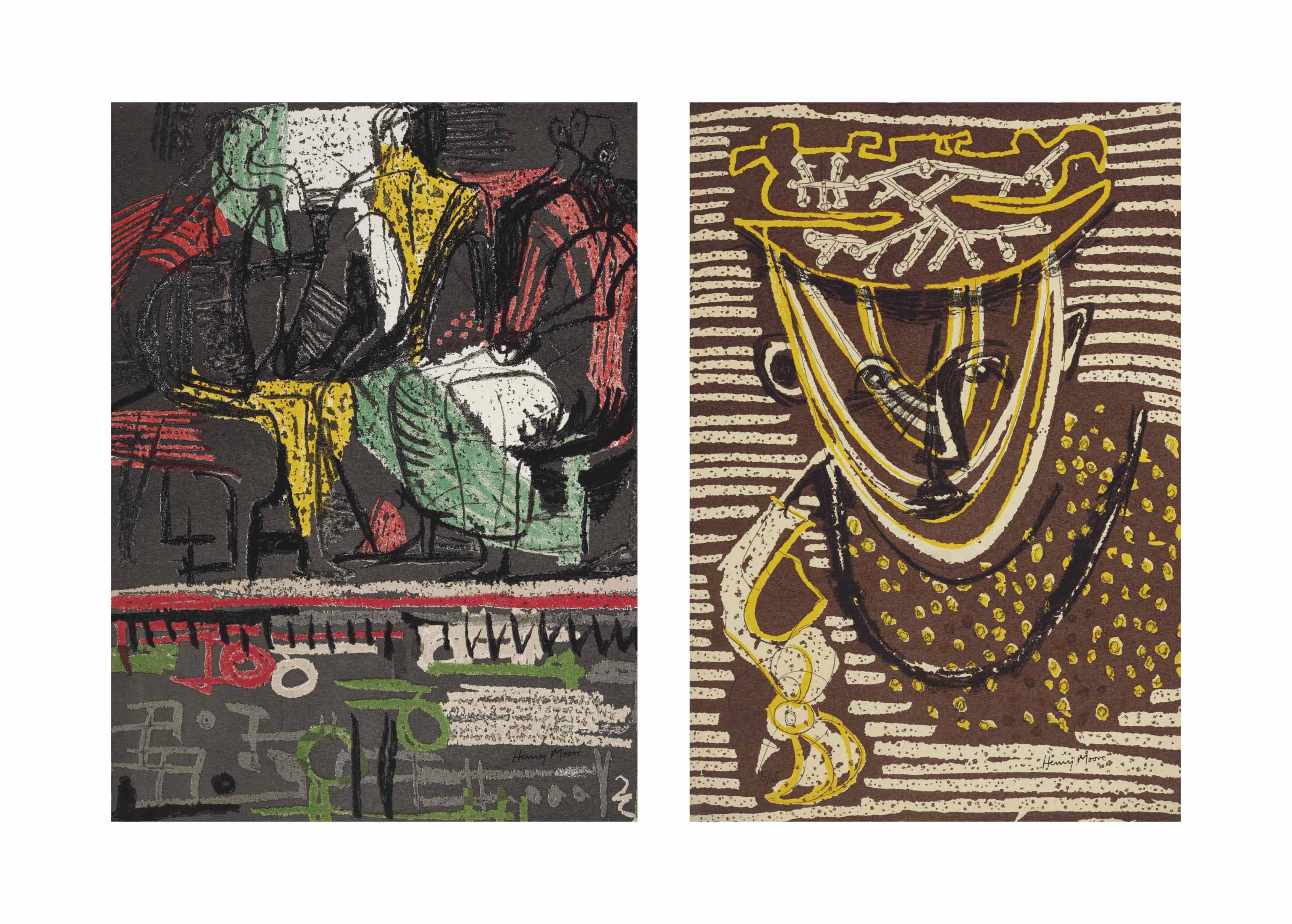 Henry Moore、TEXTILE DESIGN、海外版超希少レゾネ