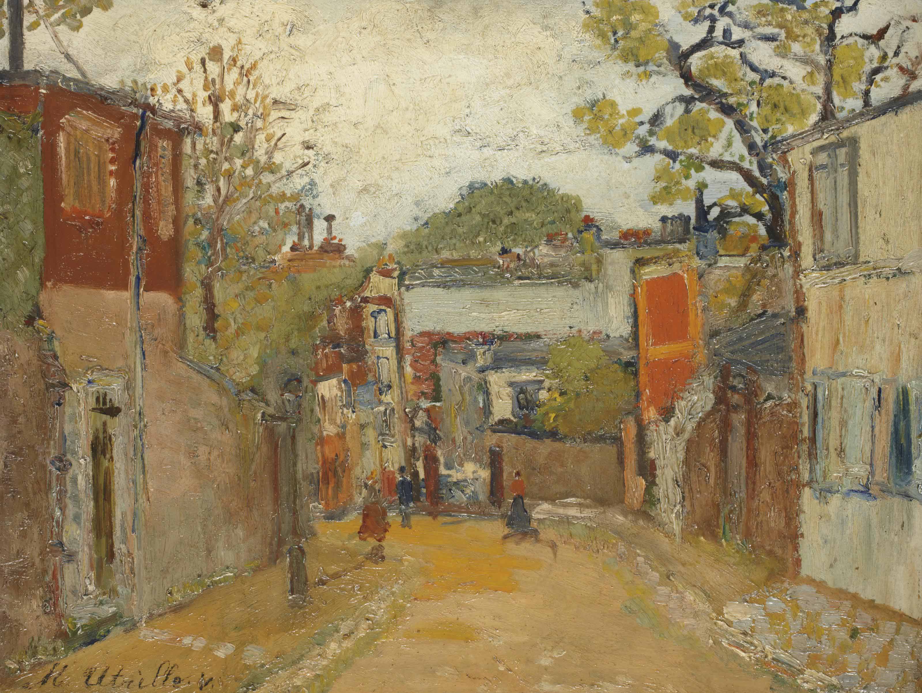 Maurice Utrillo (18831955) , Rue de l'Abreuvoir Christie's