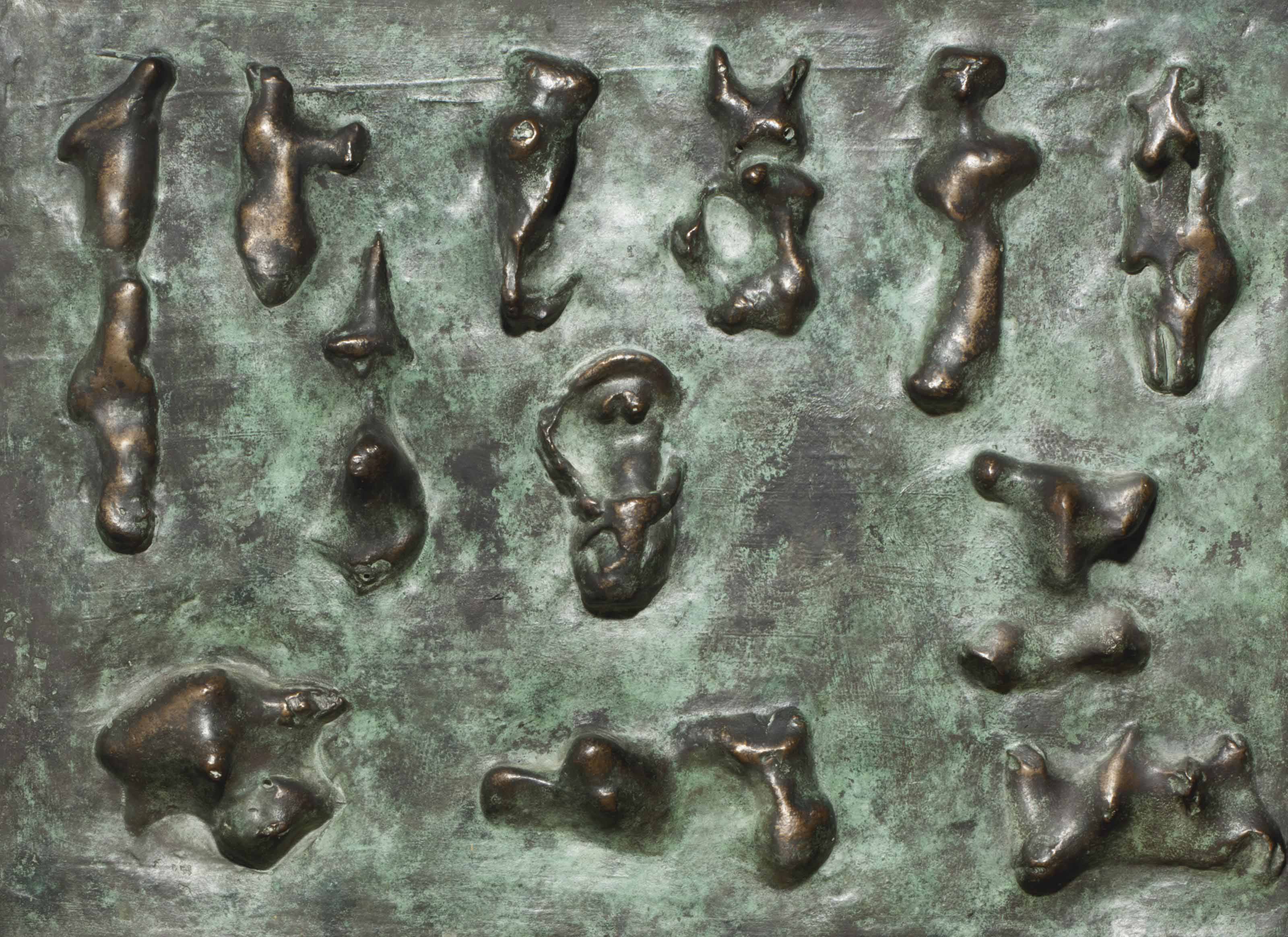 Wall Relief: Maquette No. 9 

