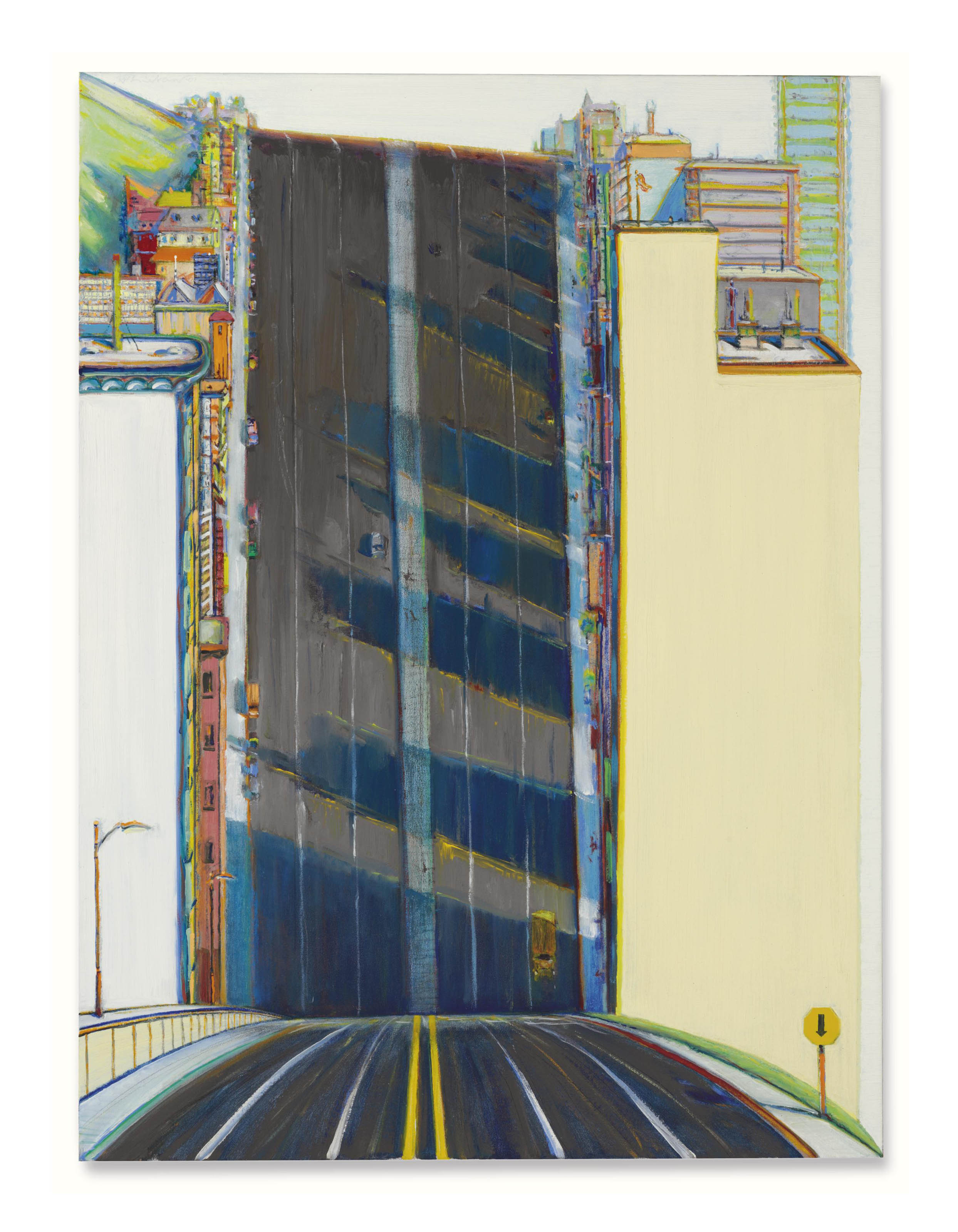 Wayne Thiebaud (b. 1920) , City Downgrade Christie's