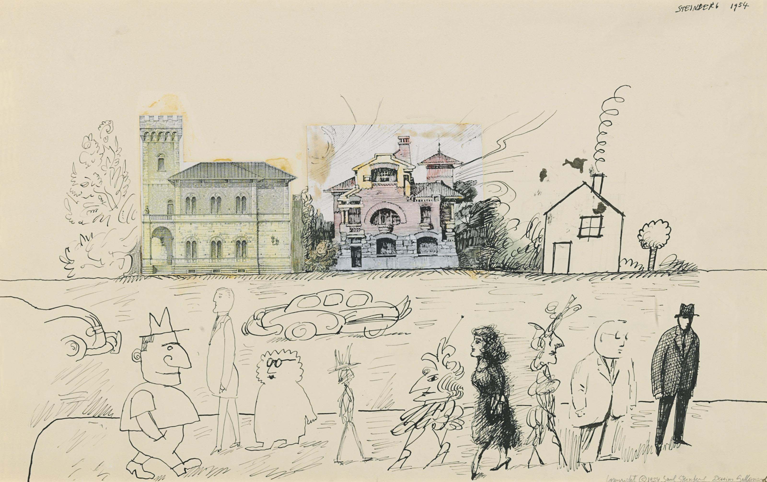 Saul Steinberg (19141999) , Architects Christie's