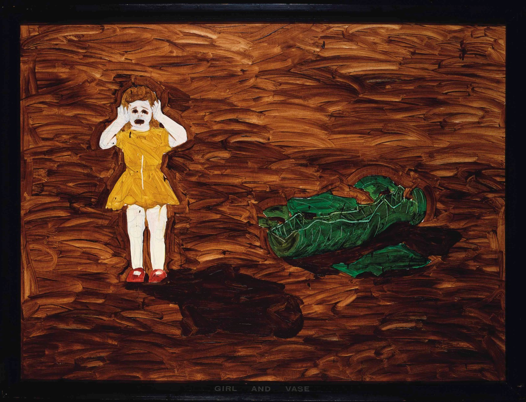 Neil Jenney (b. 1945) , Girl and Vase Christie's