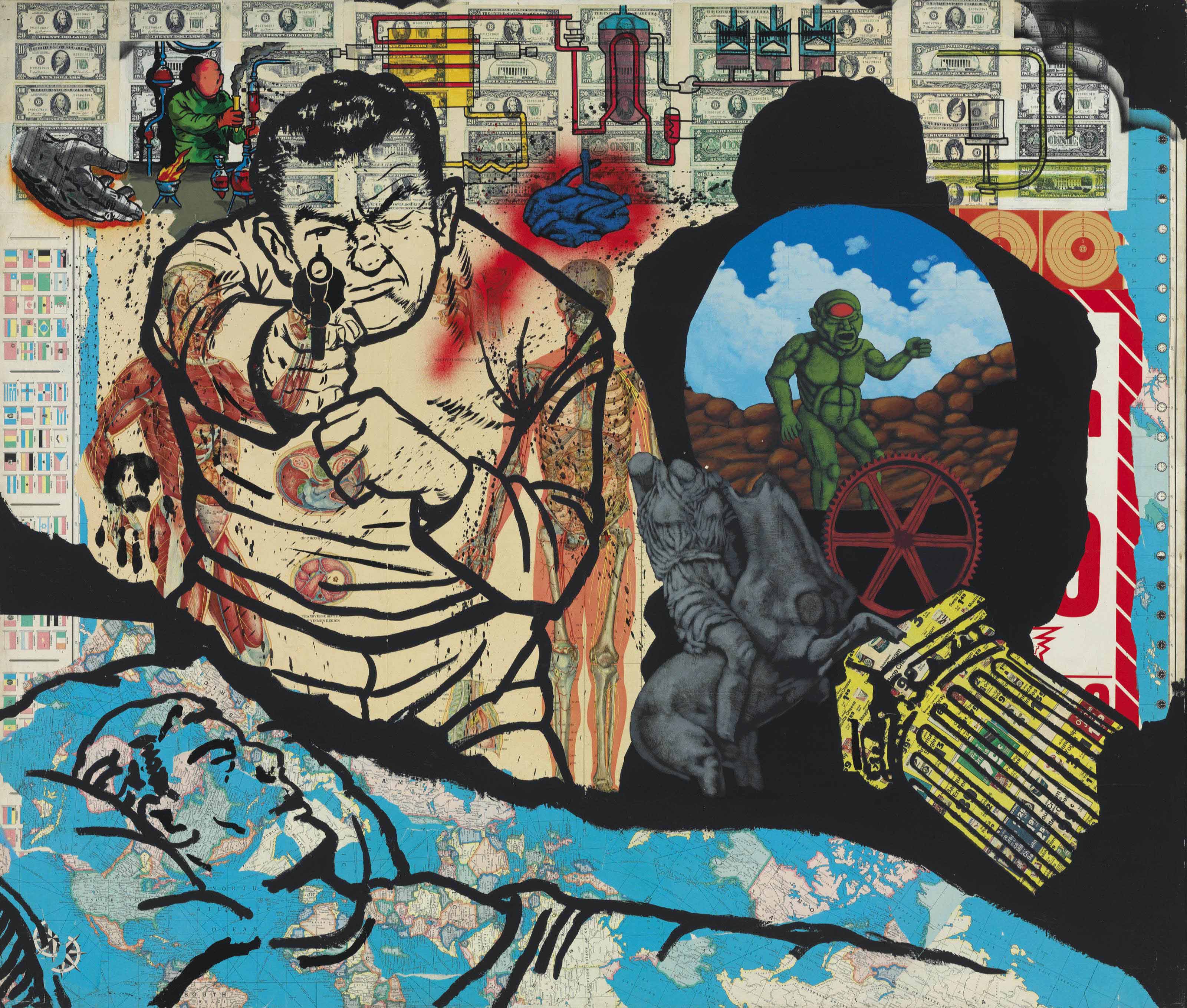 David Wojnarowicz (19541992) , History Keeps Me Awake at Night