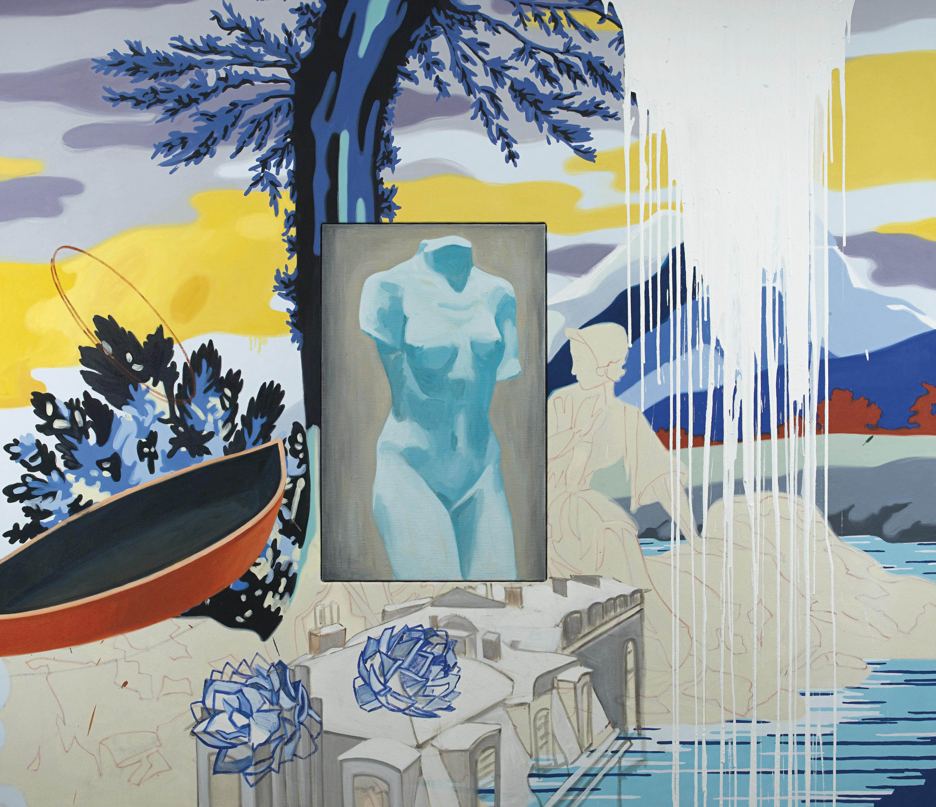 David Salle (b. 1952) , Paris Christie's