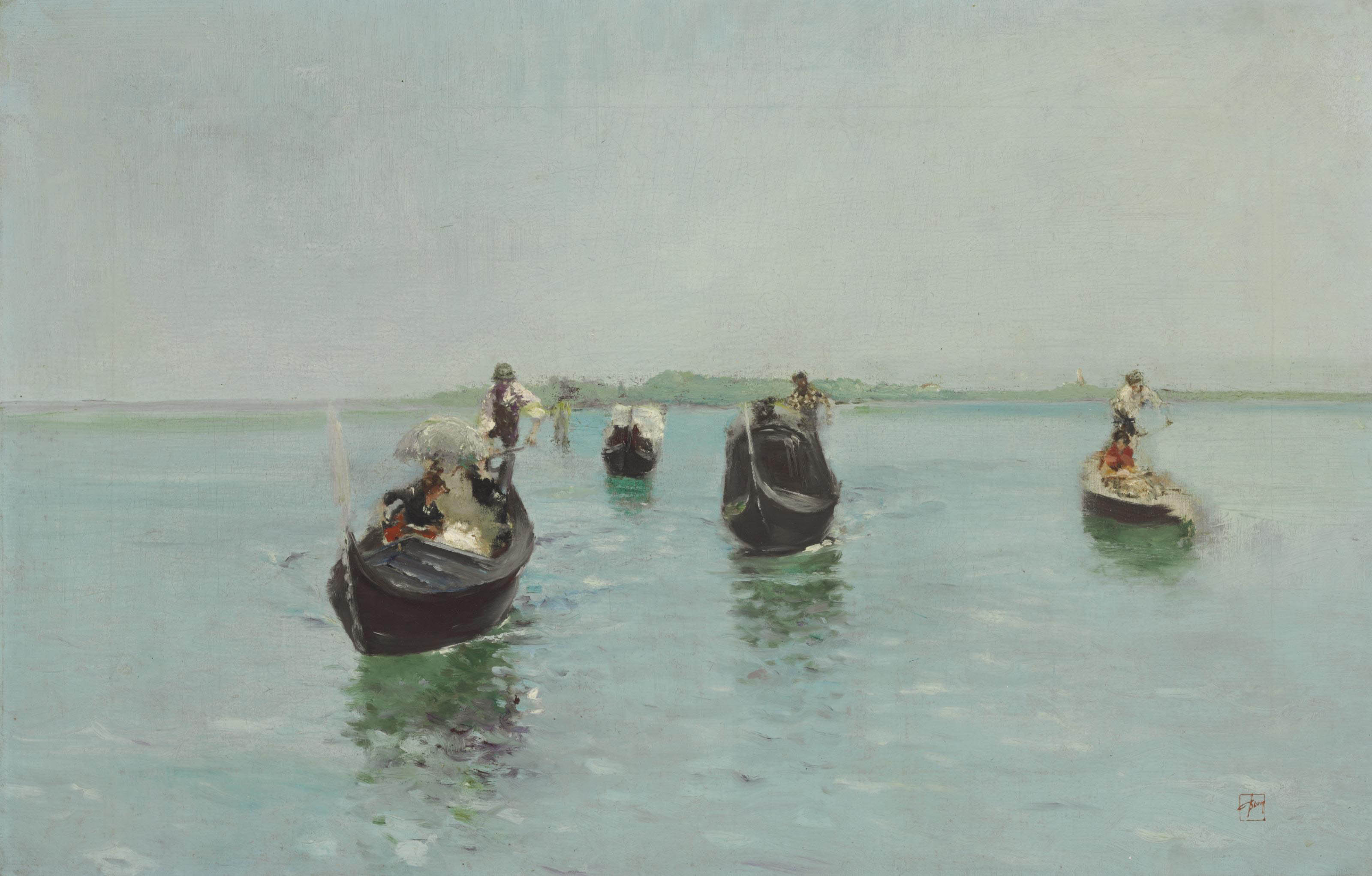 Robert Frederick Blum (18571903) , Gondoliers Christie's