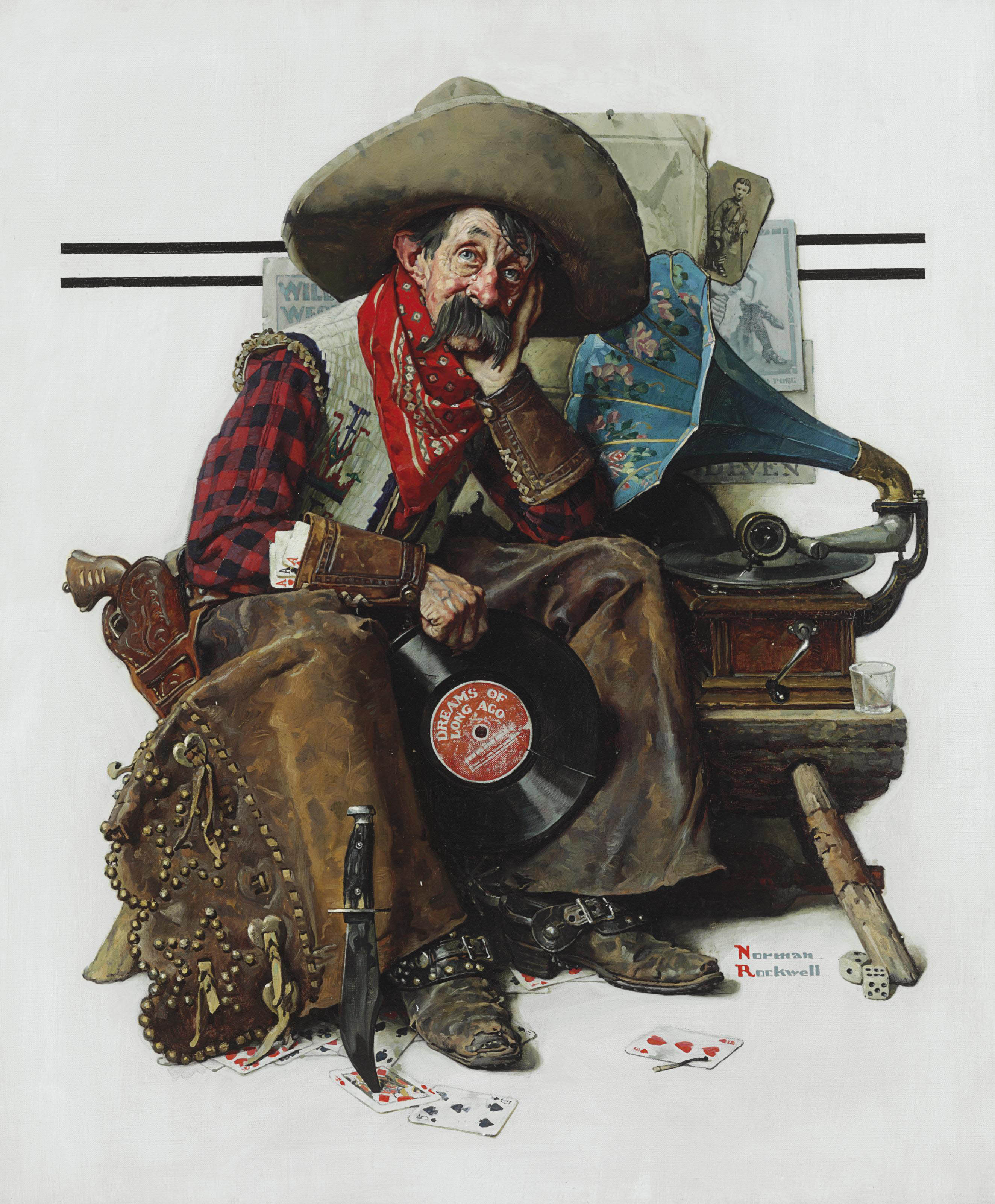 Norman Rockwell 1894 1978 Dreams Of Long Ago 20th Century