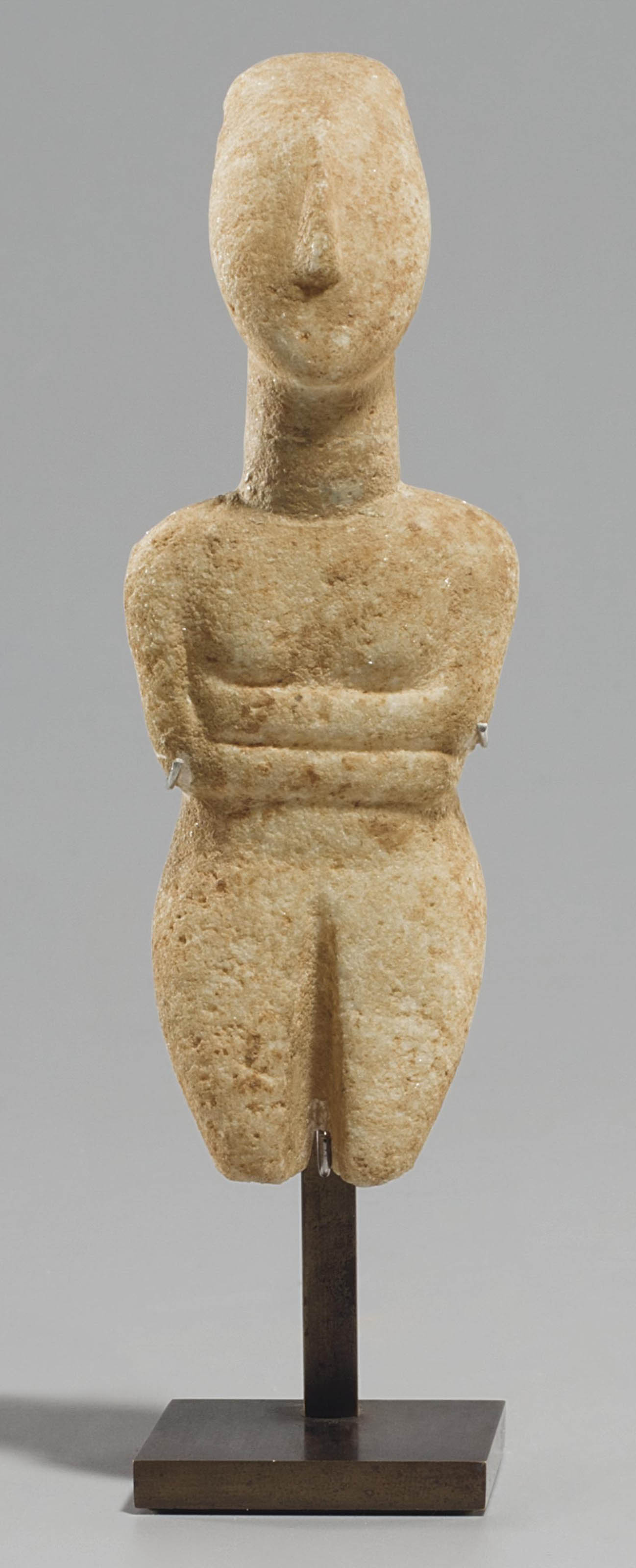cycladic marble figures