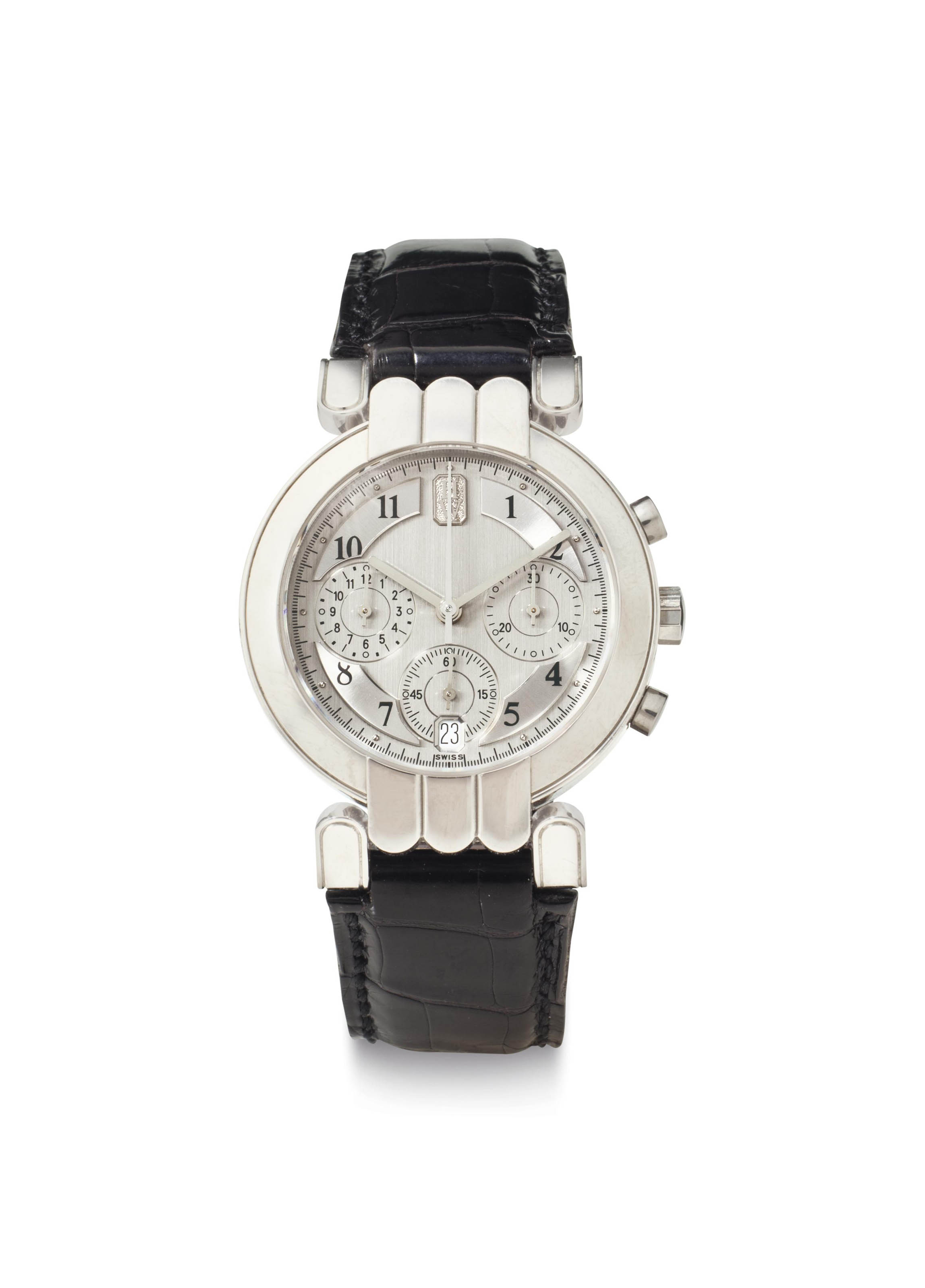 Harry Winston. A Limited Edition Platinum Chronograph