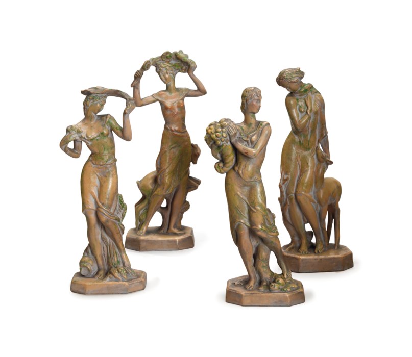 art deco figures for sale