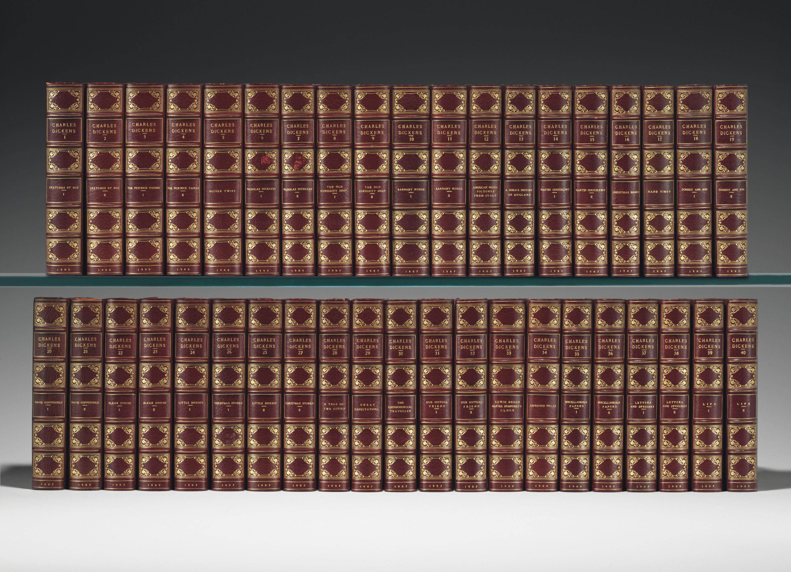 DICKENS, Charles. The Works of Charles Dickens. London: Chapman
