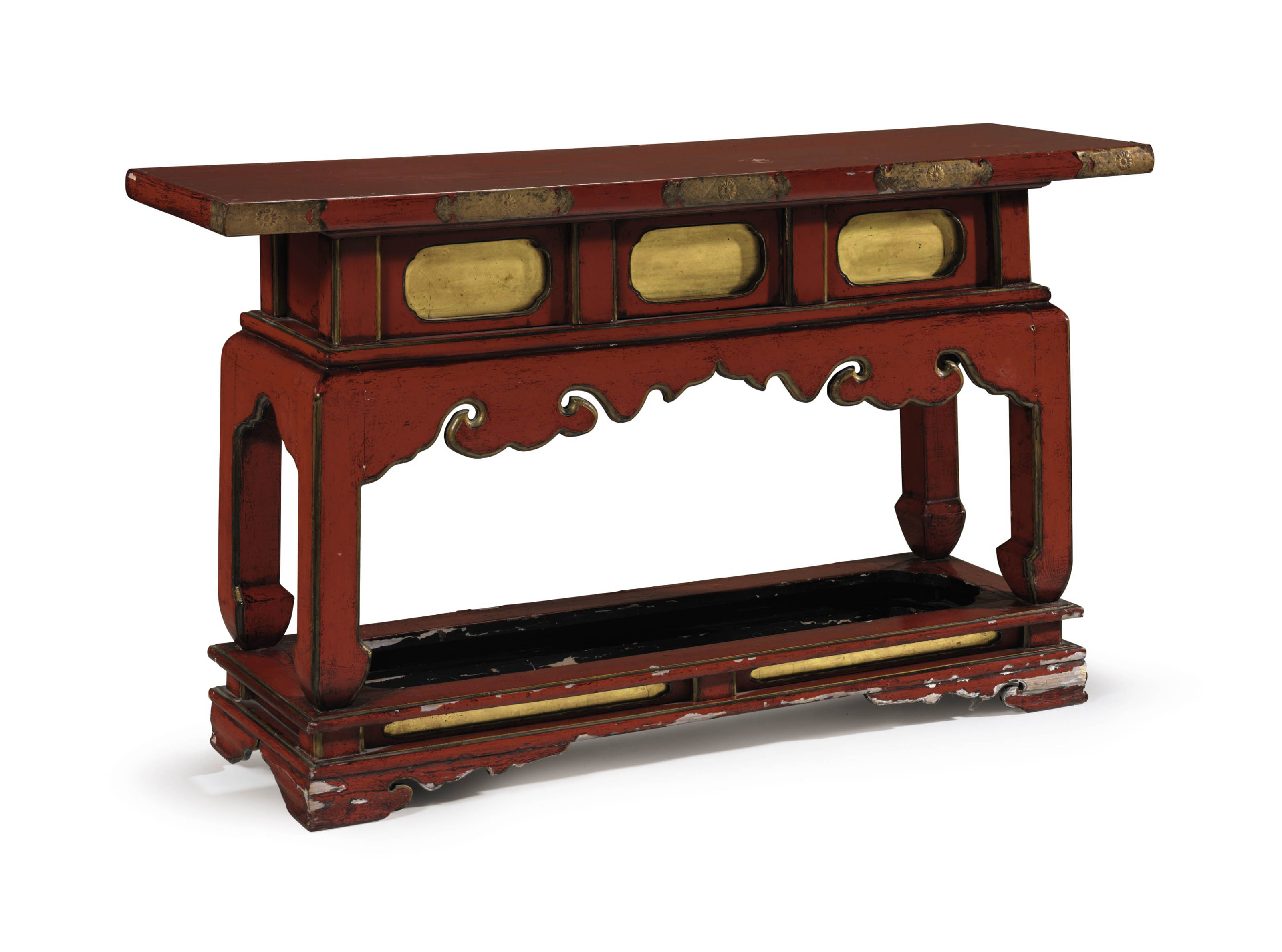 A negoro lacquer altar table , EDO PERIOD (18TH CENTURY) Christie's