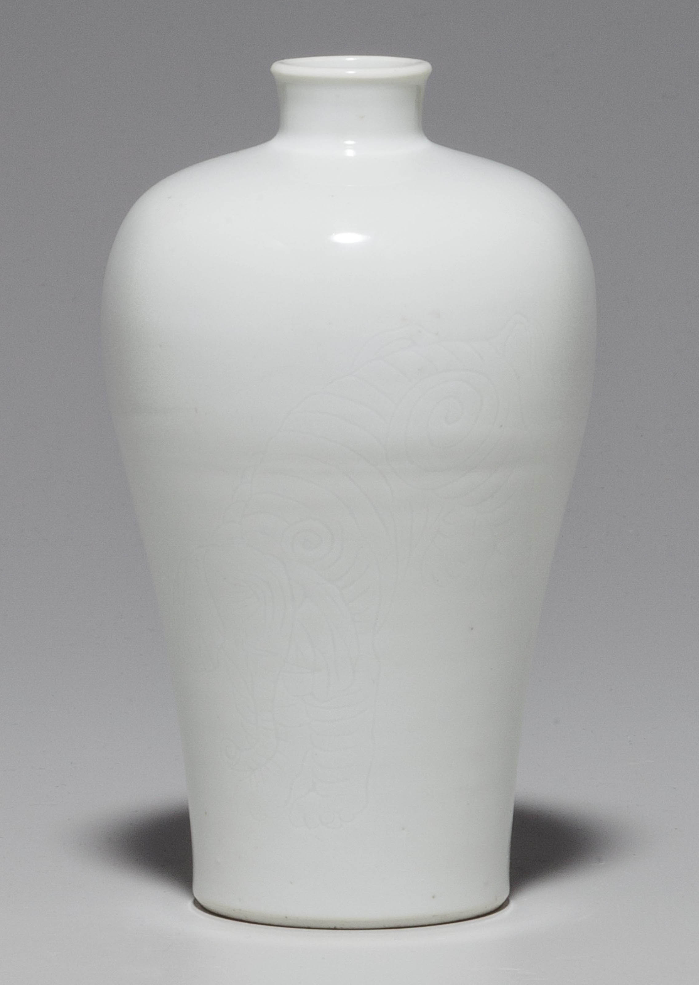 清雍正青花瓜瓞綿綿紋瓜棱式小罐六字楷書款, YONGZHENG SIX