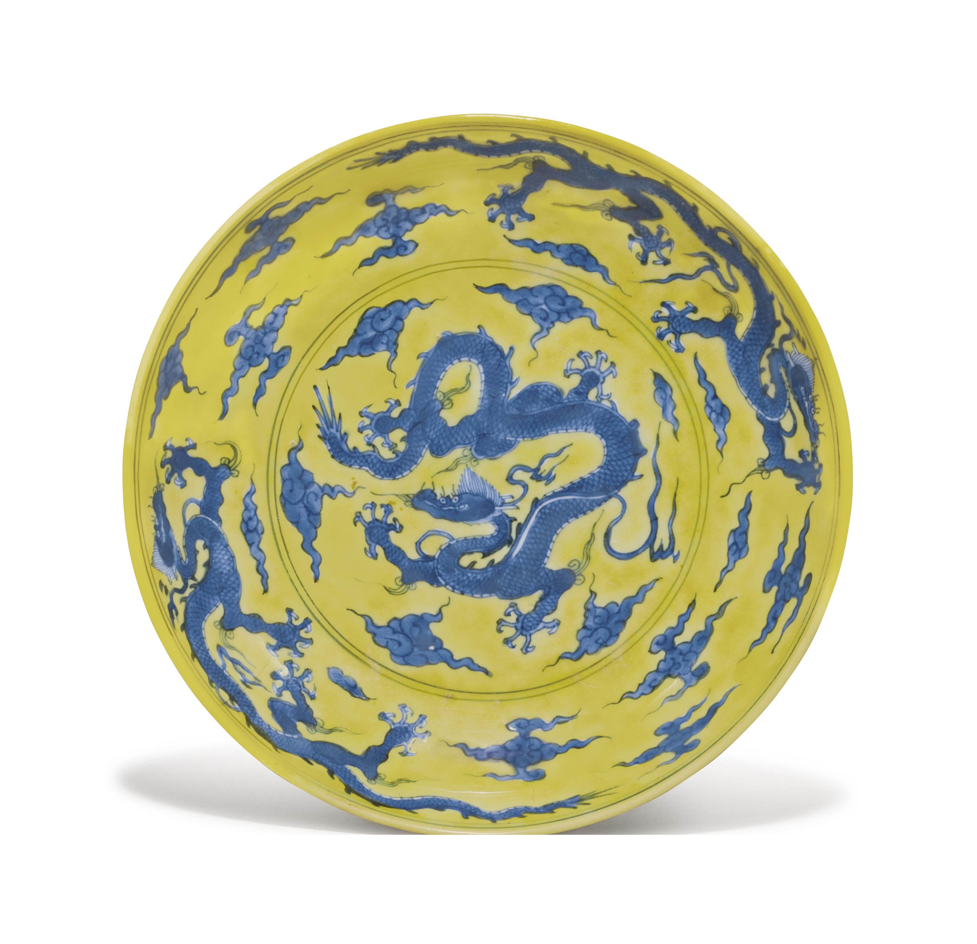 清雍正青花瓜瓞綿綿紋瓜棱式小罐六字楷書款, YONGZHENG SIX