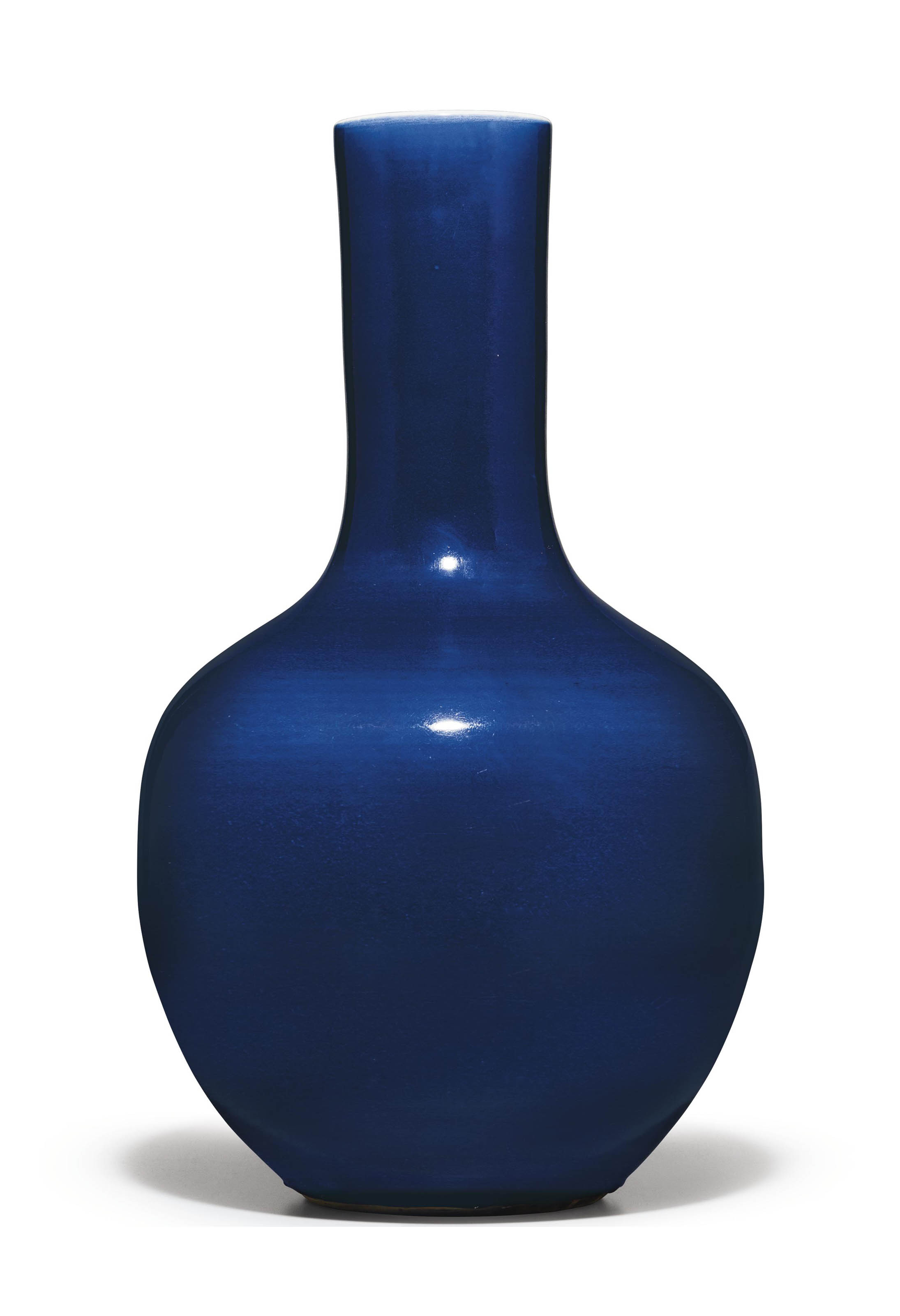 清雍正青花瓜瓞綿綿紋瓜棱式小罐六字楷書款, YONGZHENG SIX