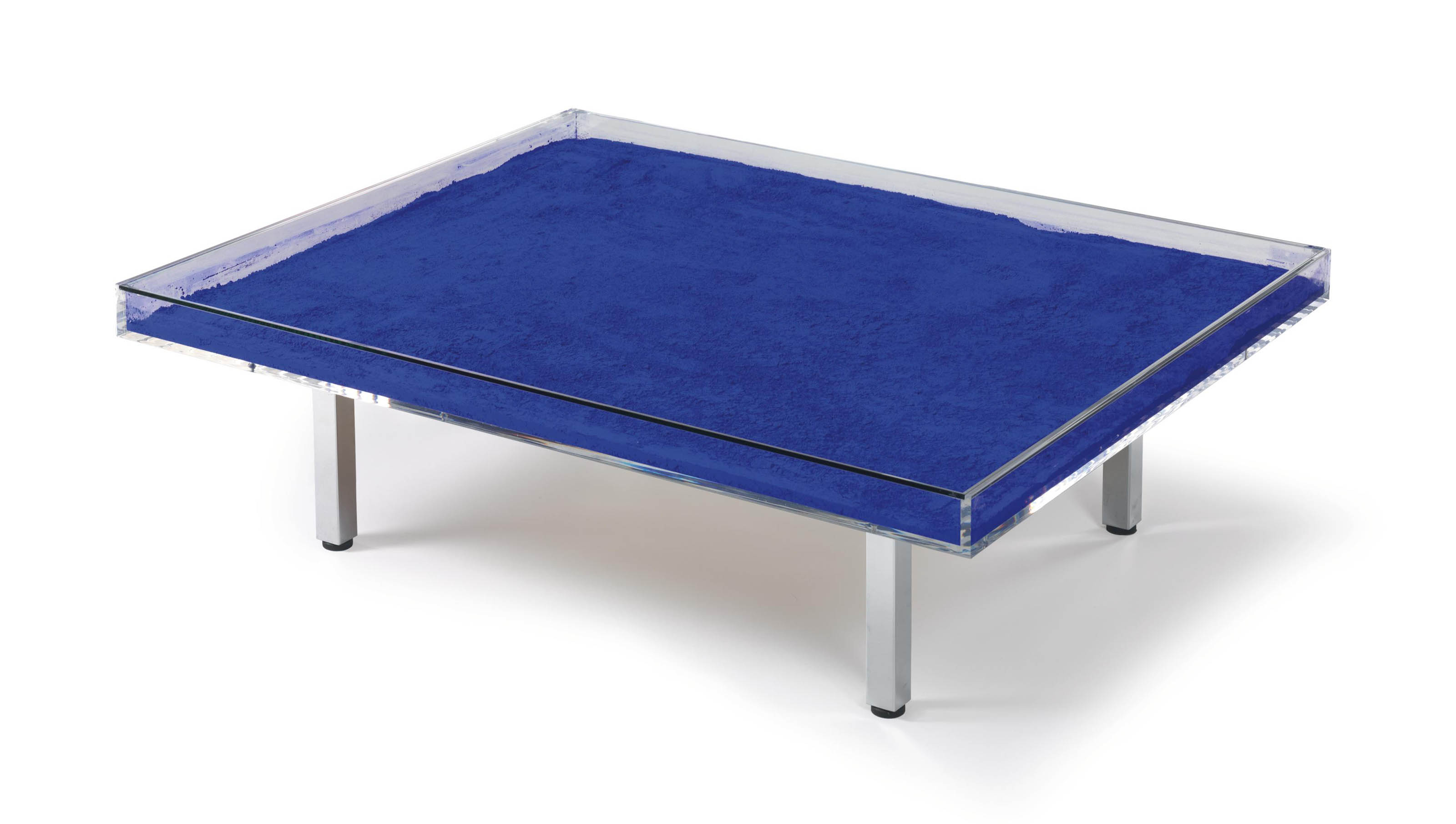Yves Klein (19281962) , Table bleue Christie's