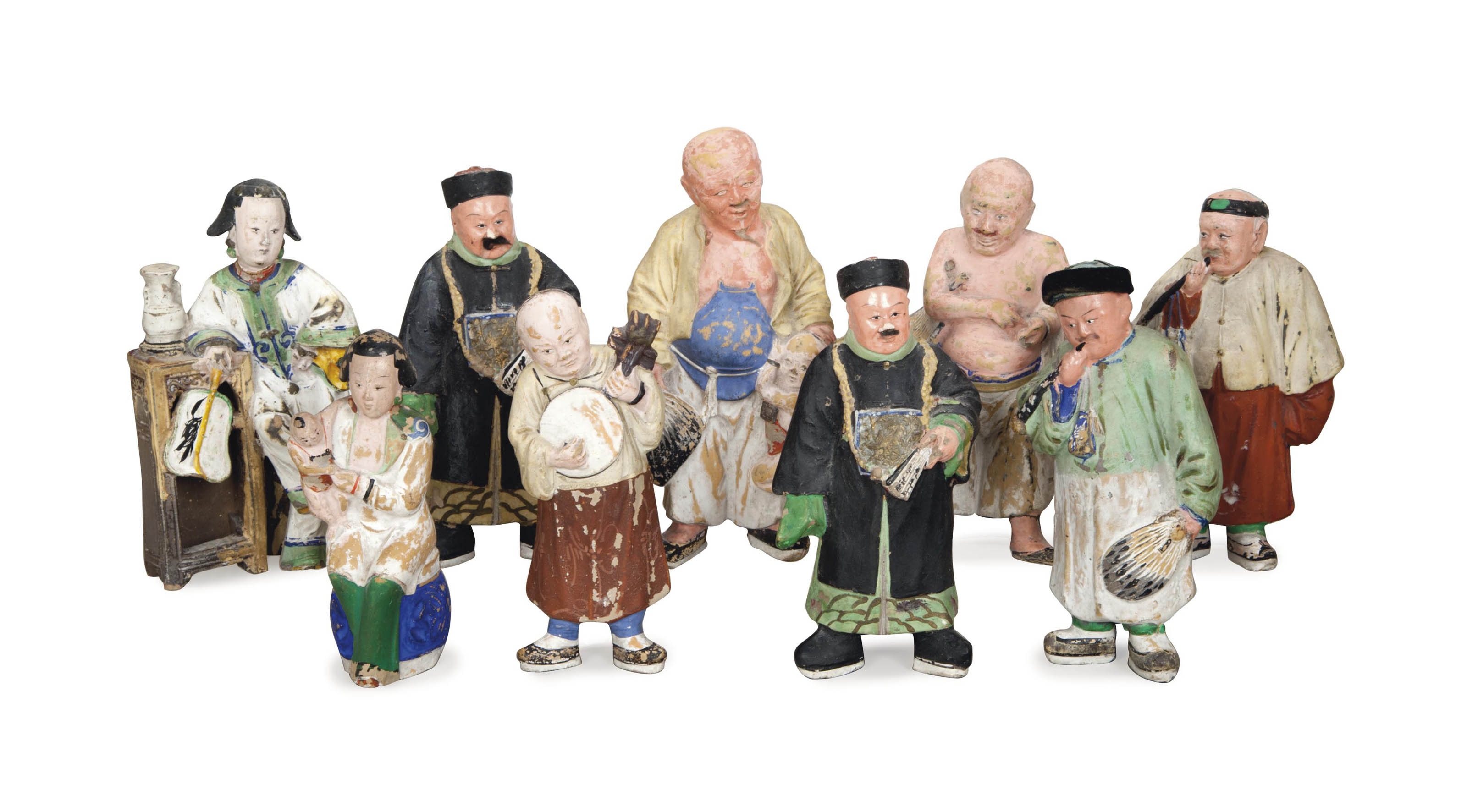 chinese pottery figures