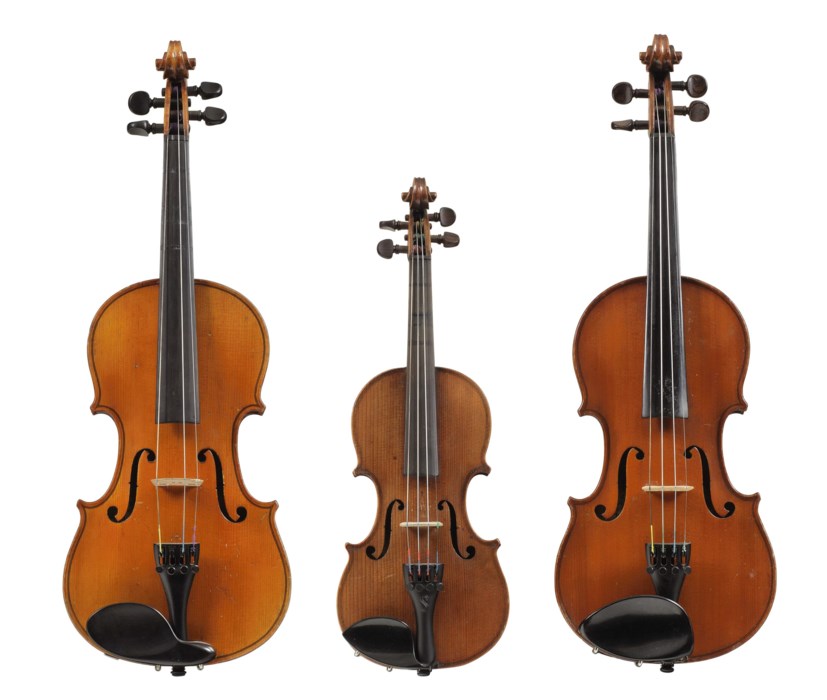THREE FRENCH VIOLINS Christie's