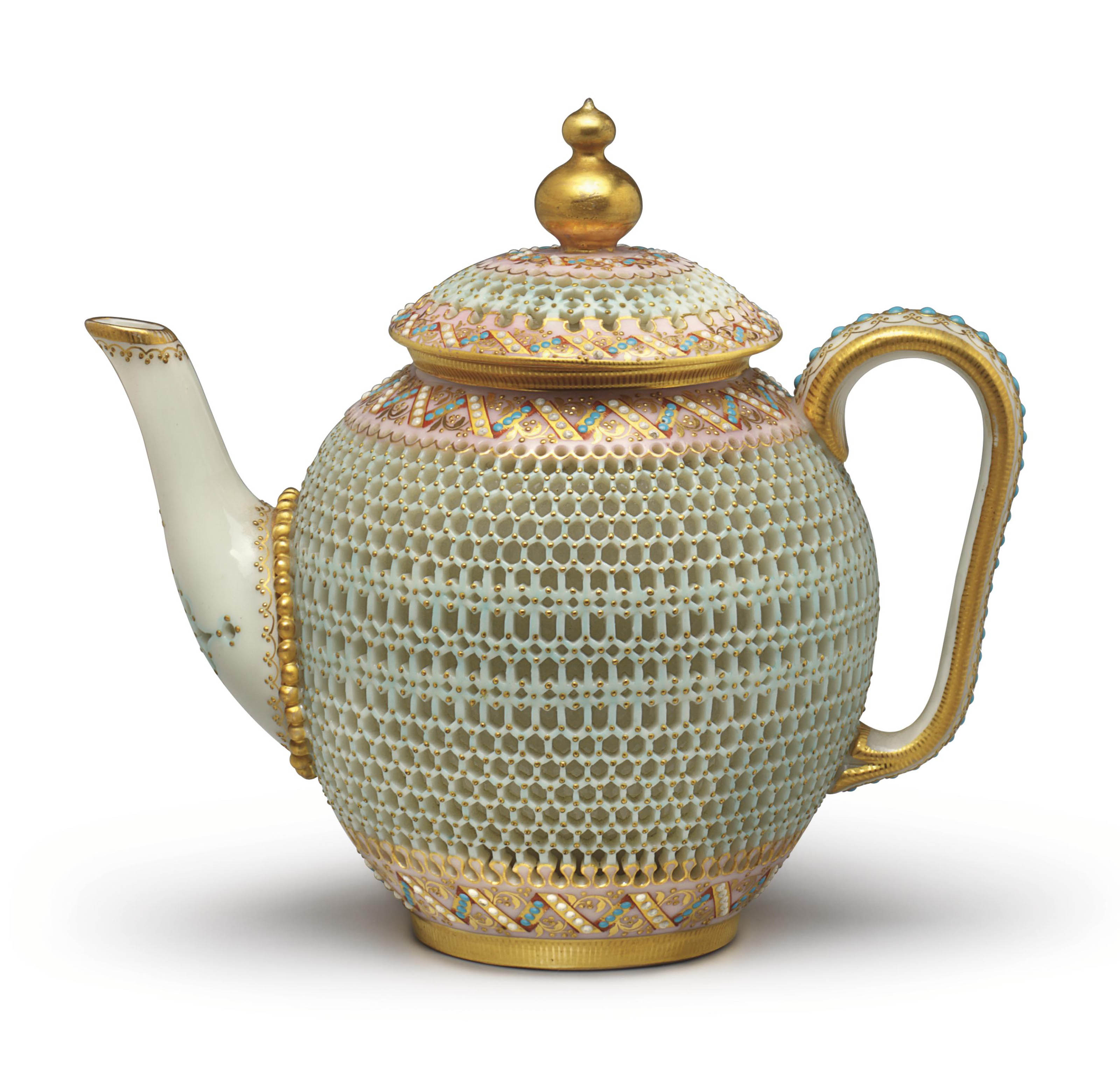 Royal top worcester teapot