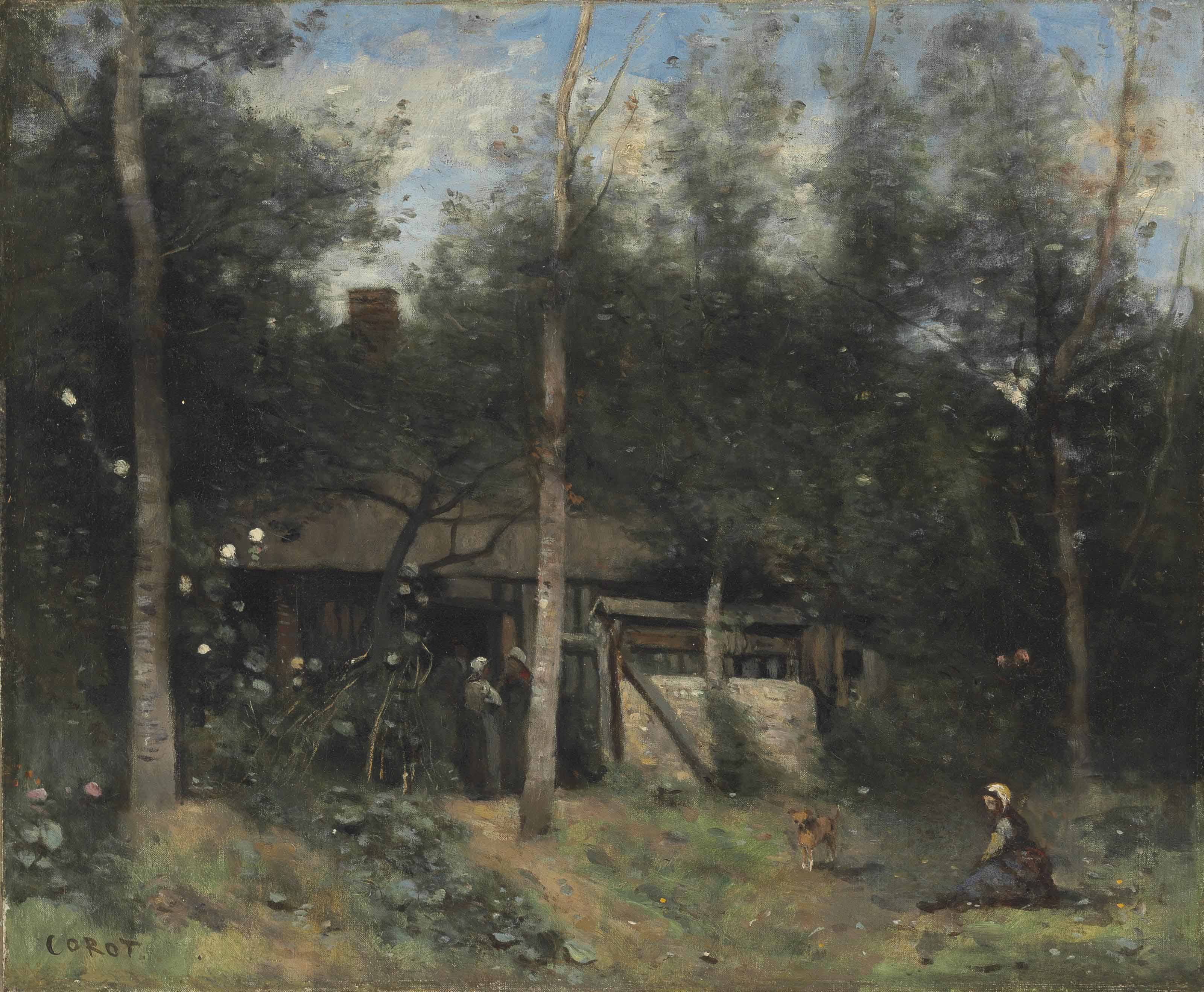 La chaumiere aux sureaux, Normandie 
