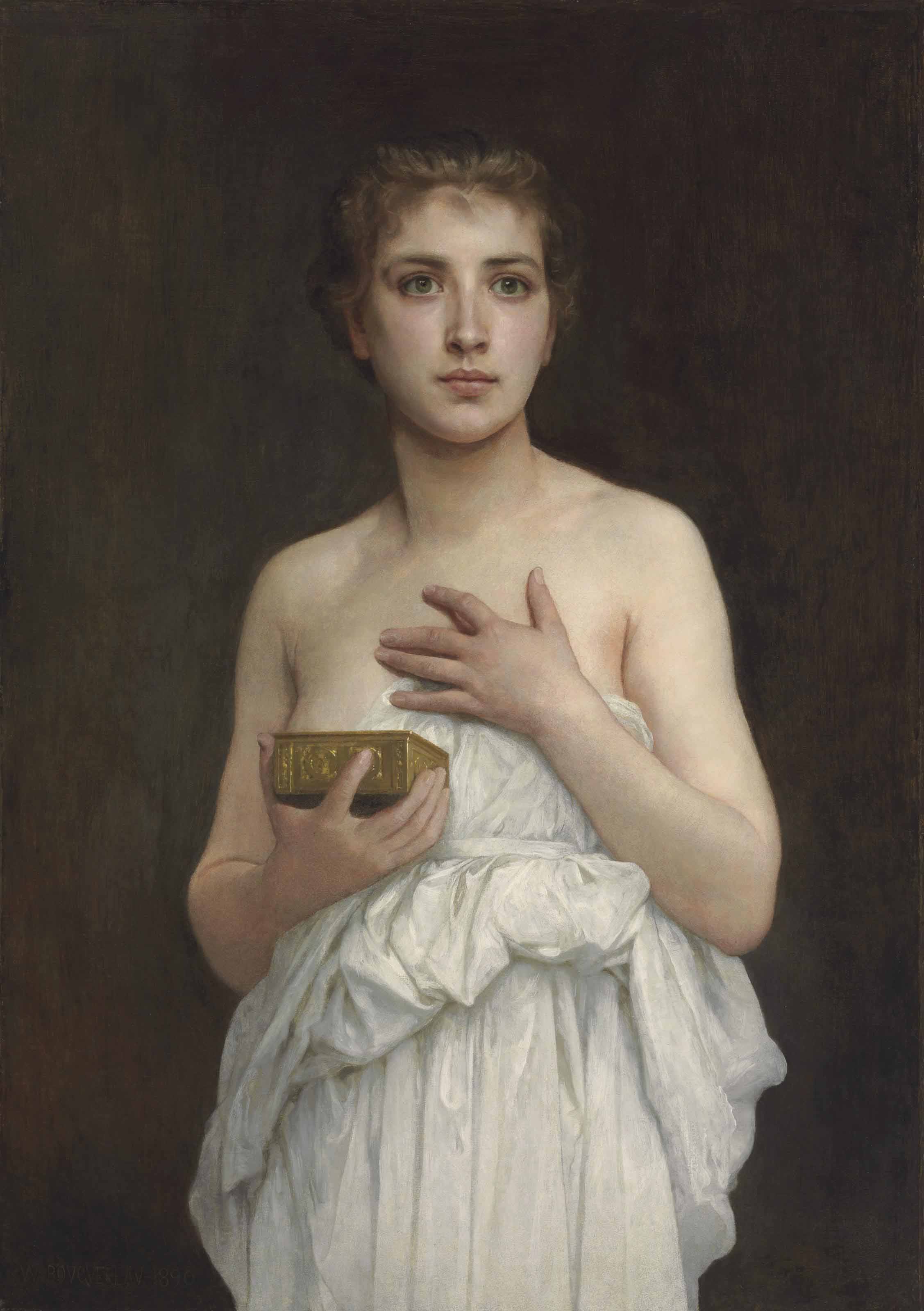 William Adolphe Bouguereau French 1825 1905 Pandore - 