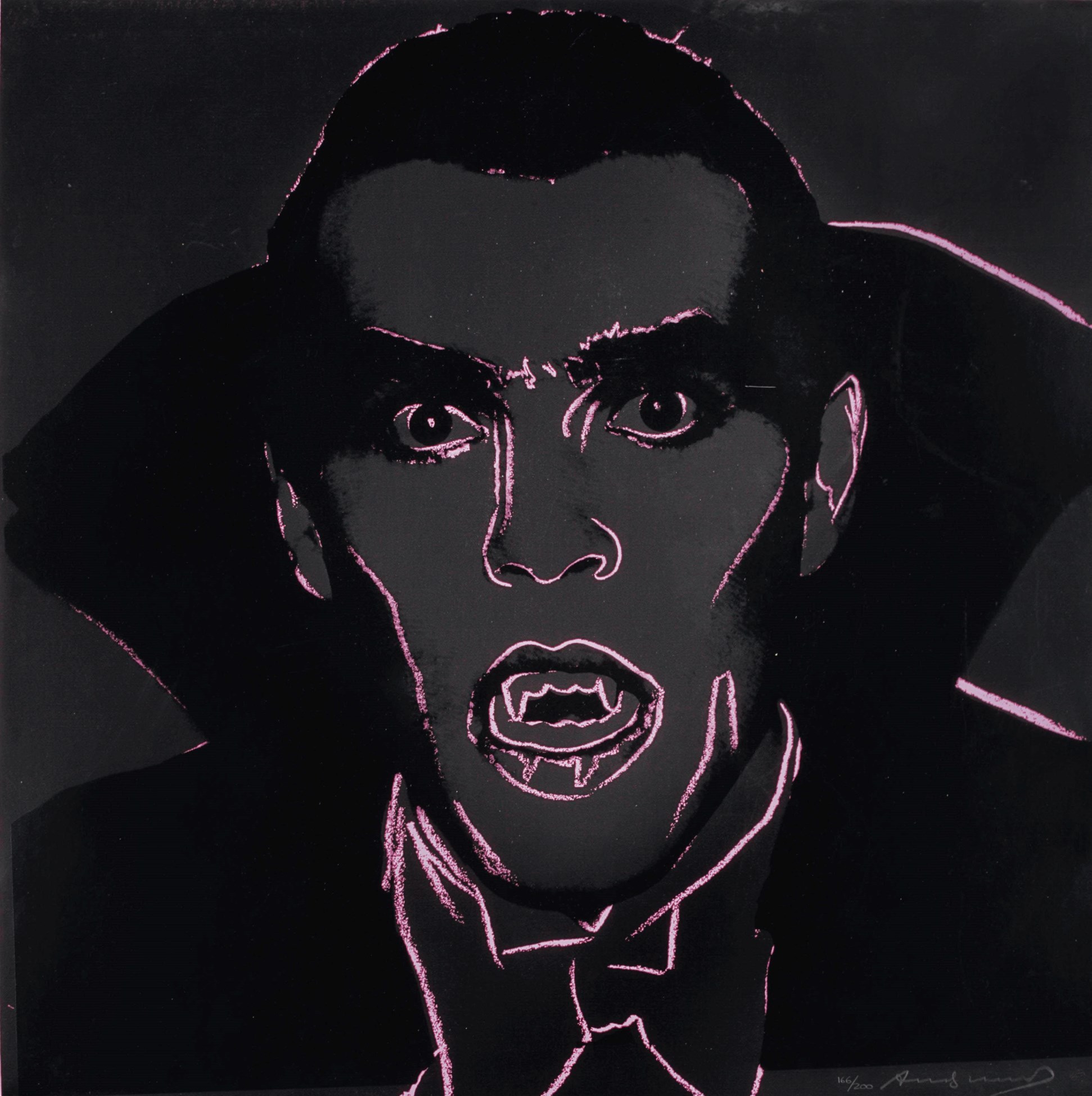 ANDY WARHOL , Dracula, from Myths (F. & S.II 264) | Christie's