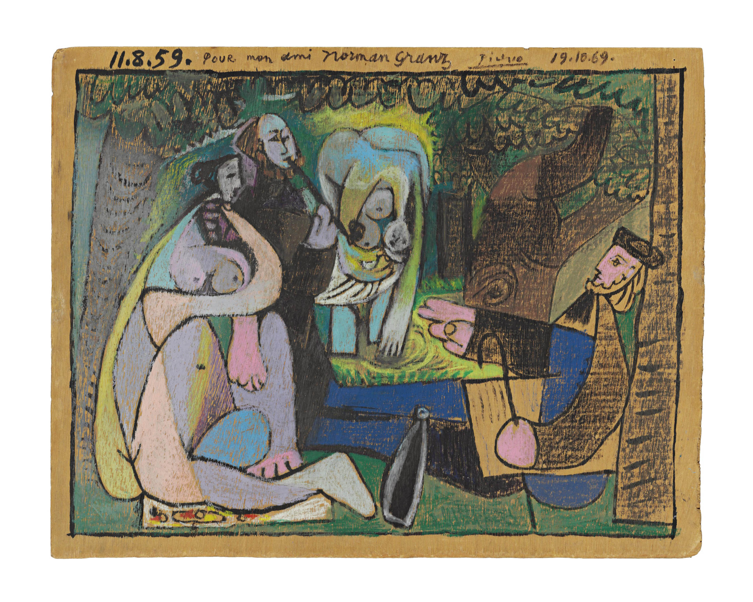 Pablo Picasso (1881-1973) , Le déjeuner sur l'herbe | Christie's