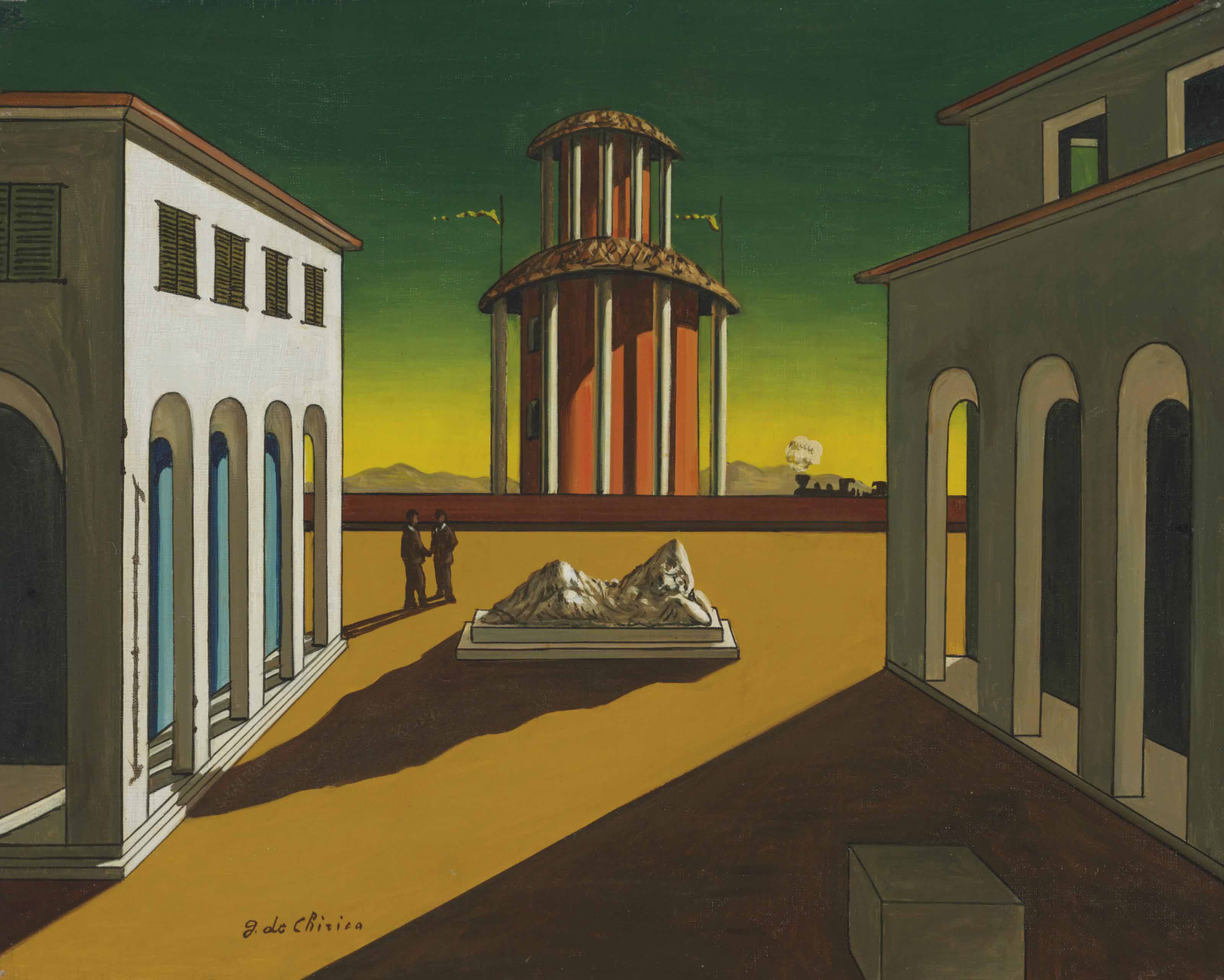 Piazza d'Italia con Arianna 
