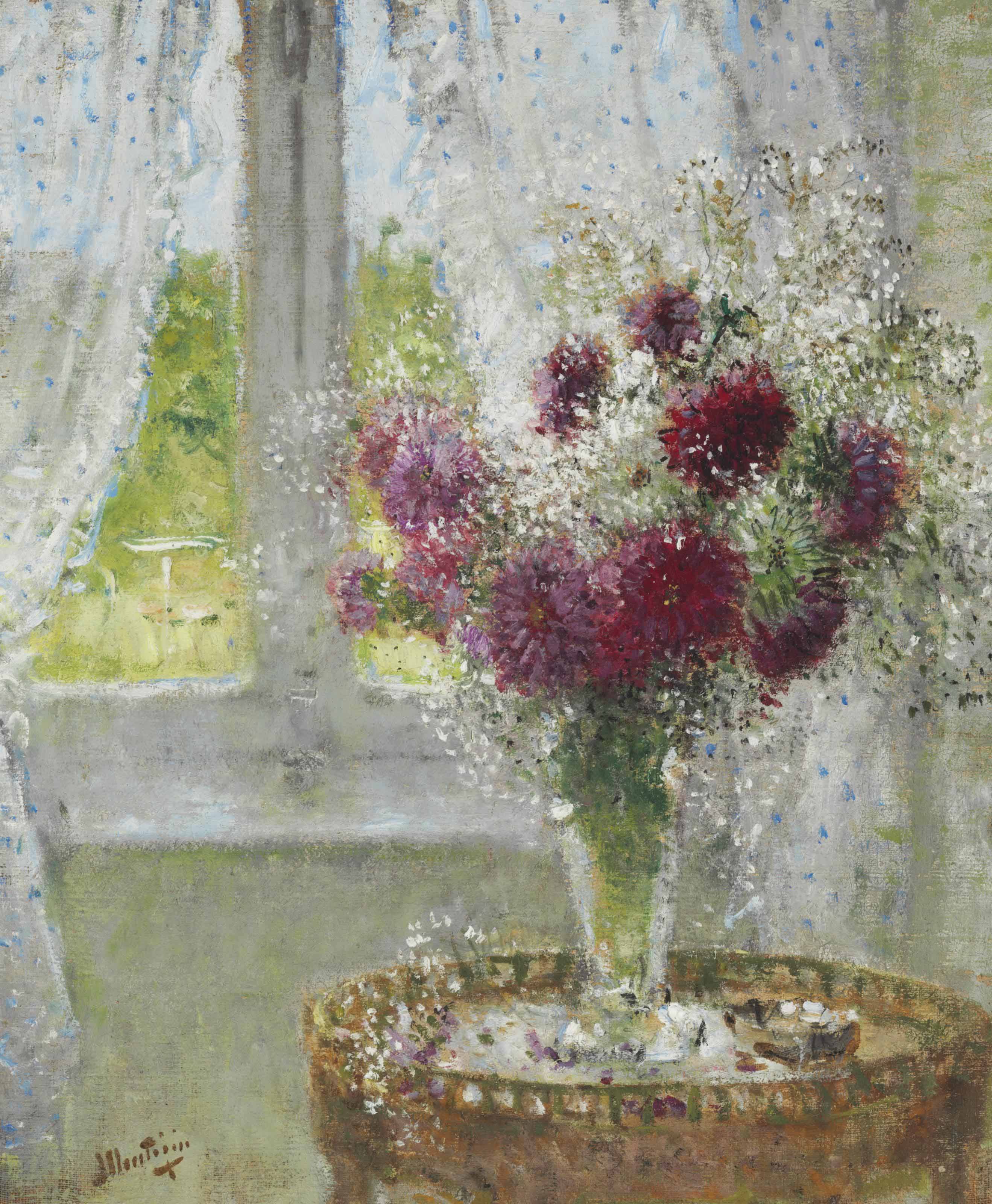 Henri Manguin、【Fleurs dans un Vase】 Henri Manguin、【Fleurs dans un Vase】 Flowers in a Vase by