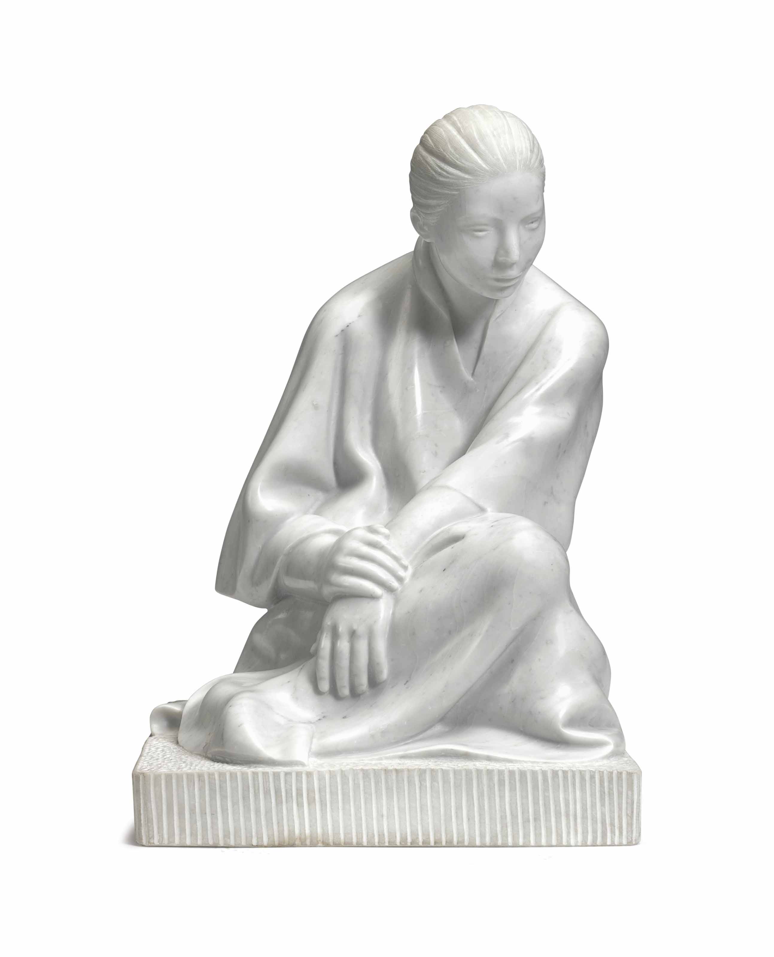 Felipe Castañeda (Mexican b. 1933) , Untitled (Seated Woman) Christie's