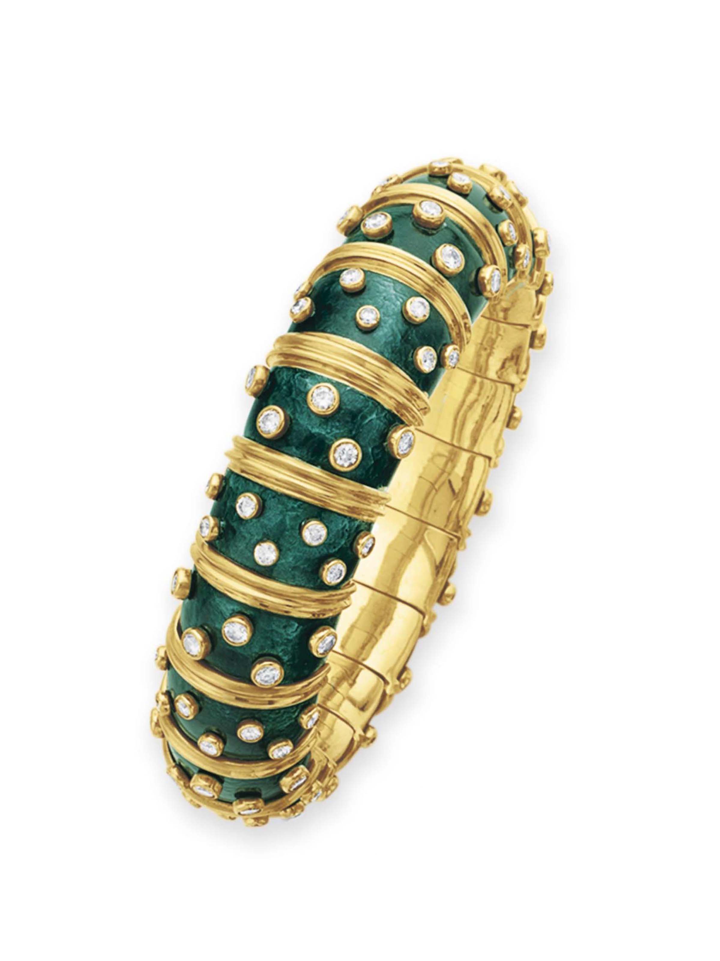 Tiffany enamel bracelet Clearance