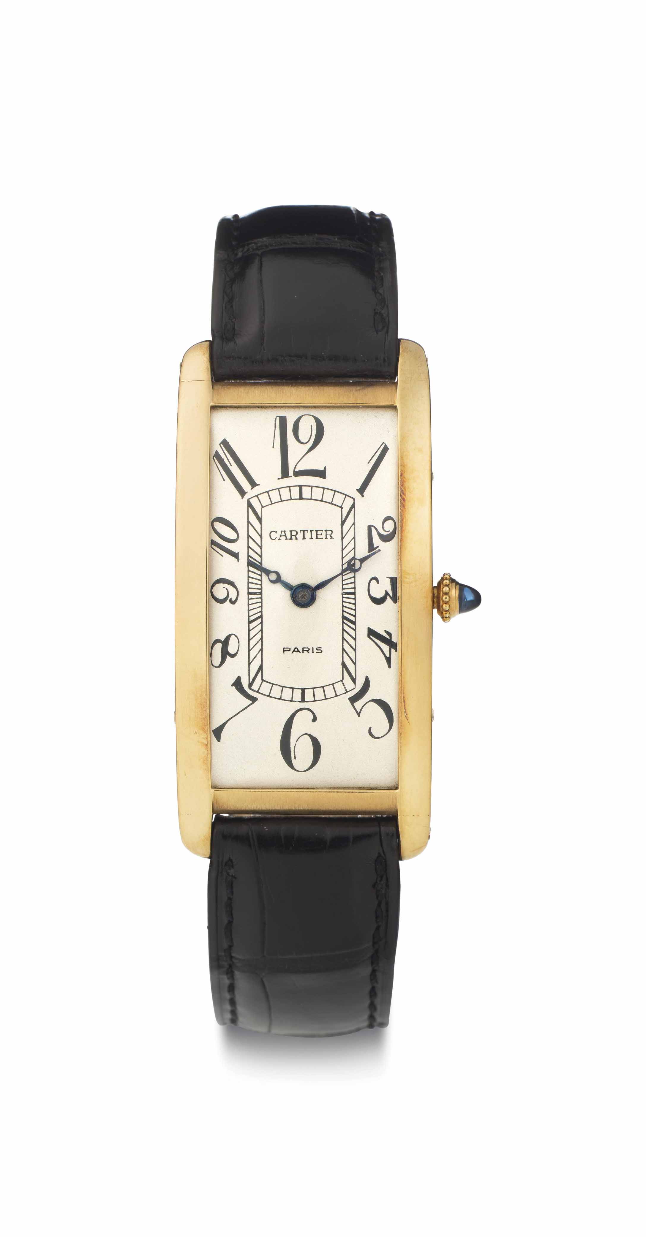 Cartier. A Fine and Rare 18k Yellow and White Gold