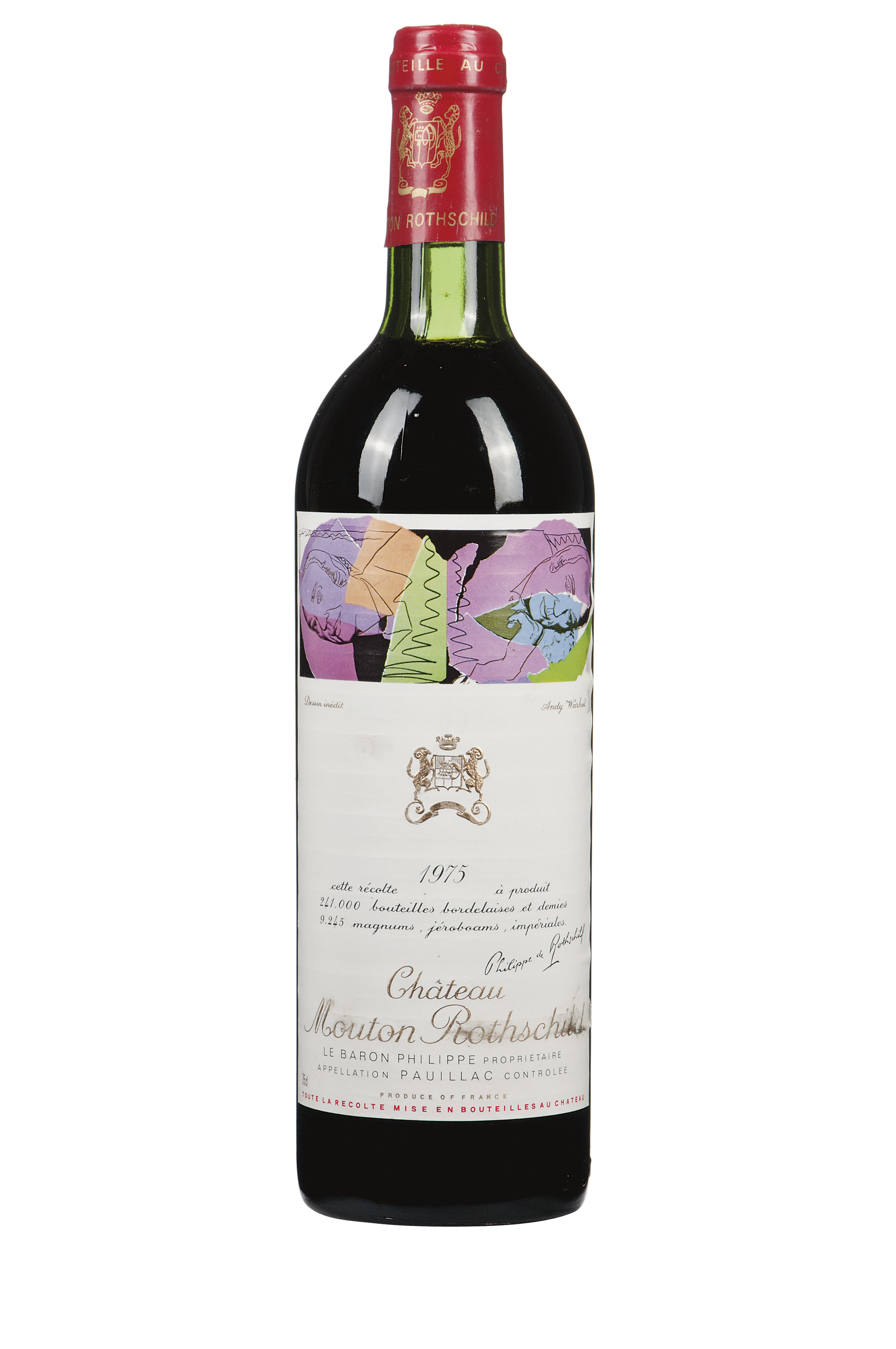 Château Mouton-Rothschild--Vintage 1975 , 1 dozen bottles per lot | Christie's