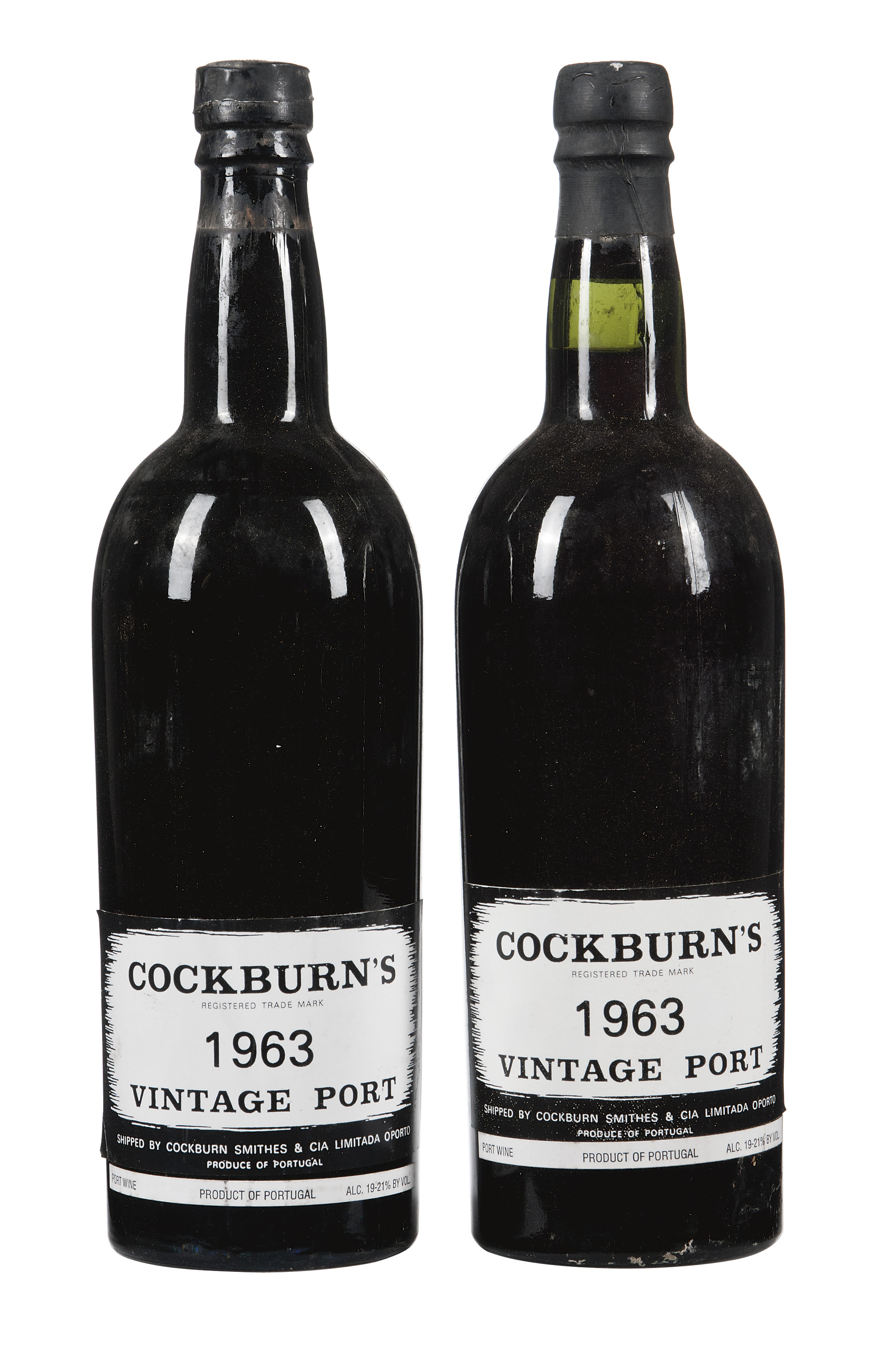 Cockburn'sVintage 1963 , 2 bottles per lot Christie's