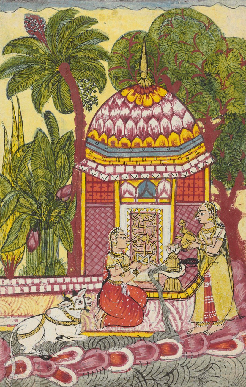 A PAINTING FROM A RAGAMALA BHAIRAVI RAGINI