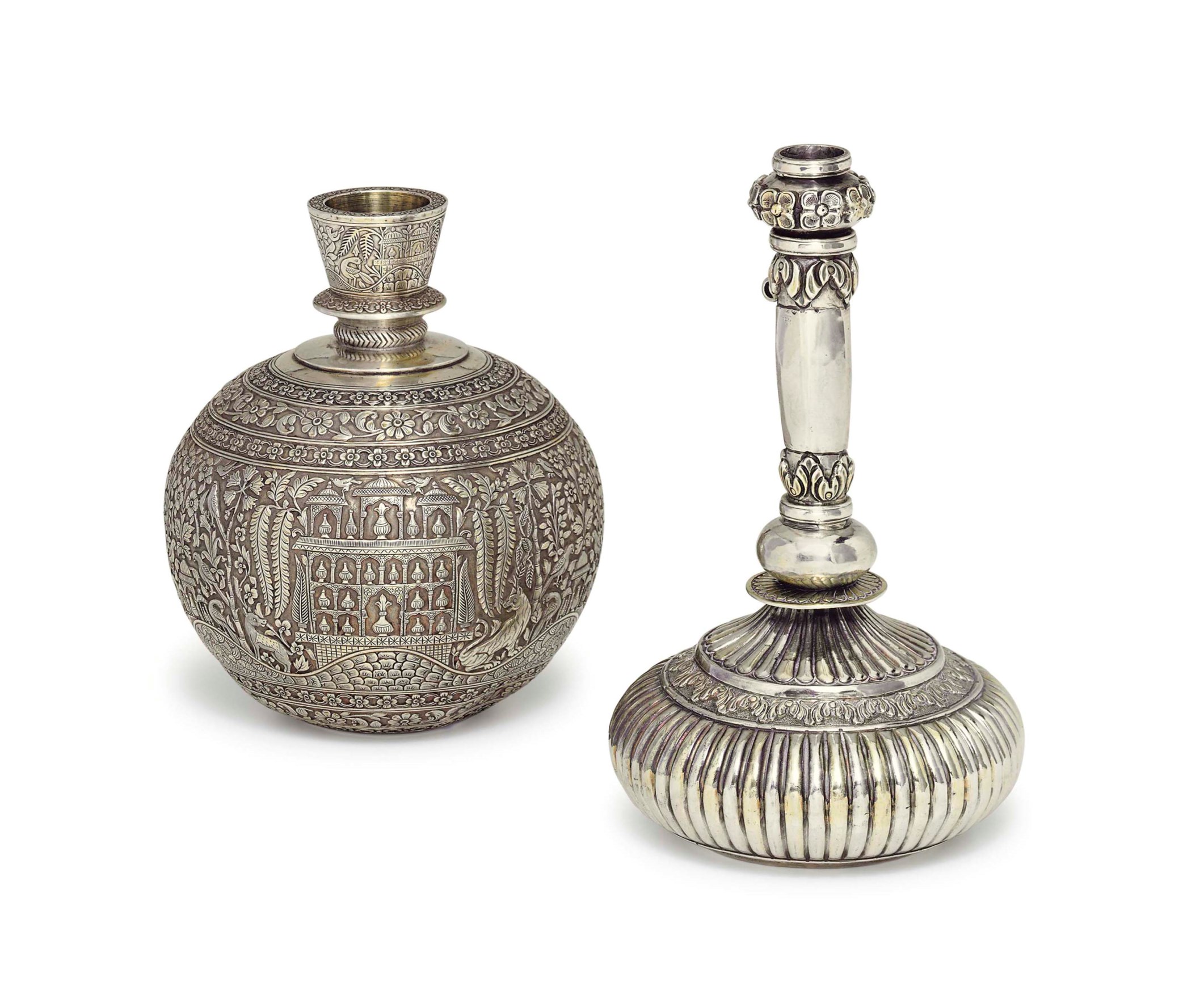 Two silver vessels , INDIA, LATE 19TH CENTURY AND LATER Christie's